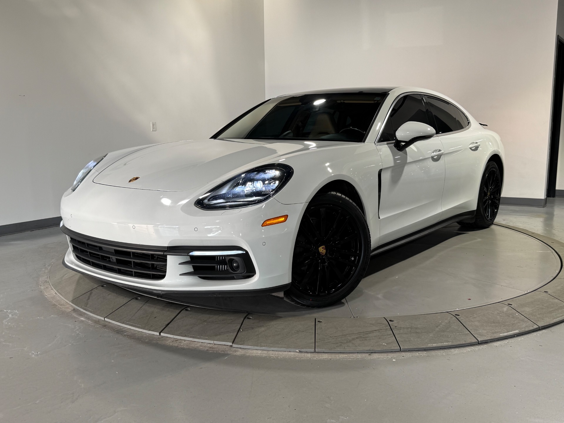White 2017 Porsche Panamera Sedan All-Wheel Drive 8-Speed Automatic