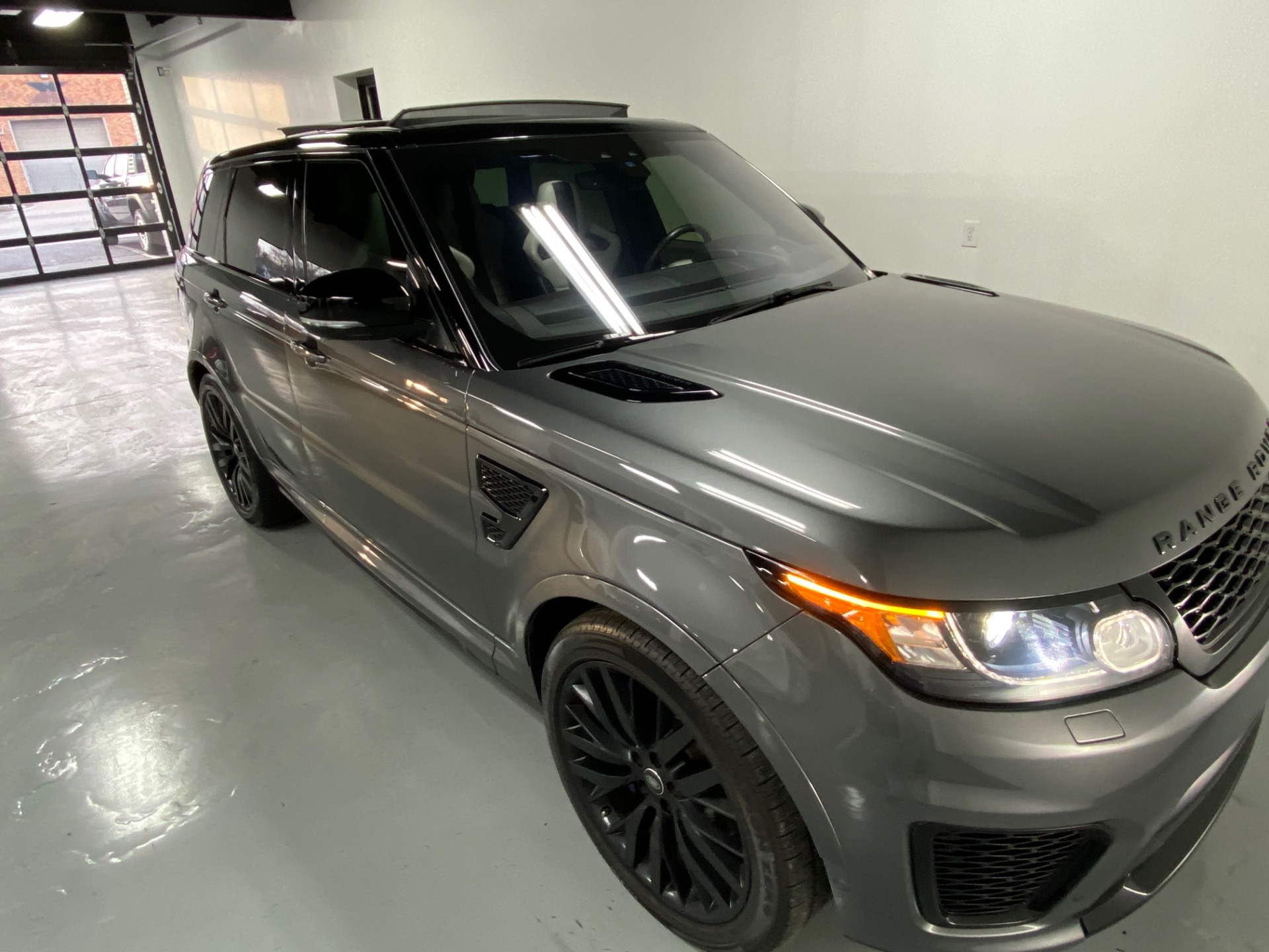 Range Rover Chorus Grey Used 2017 Corris Grey Metallic Land Rover Range Rover Sport SVR V8 SC ...