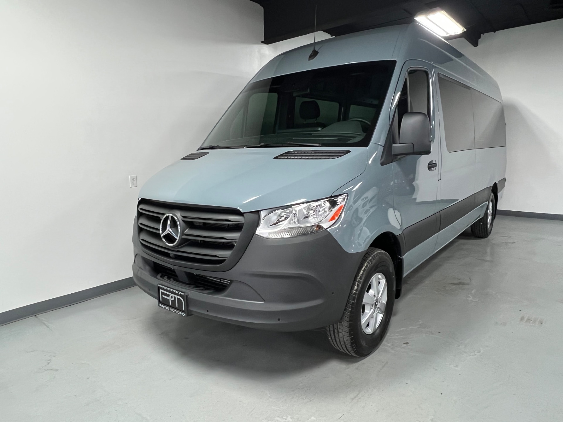 Used 2021 Blue Grey Mercedes-Benz Sprinter WINDOW Cargo 170WB HIGH ROOF ...