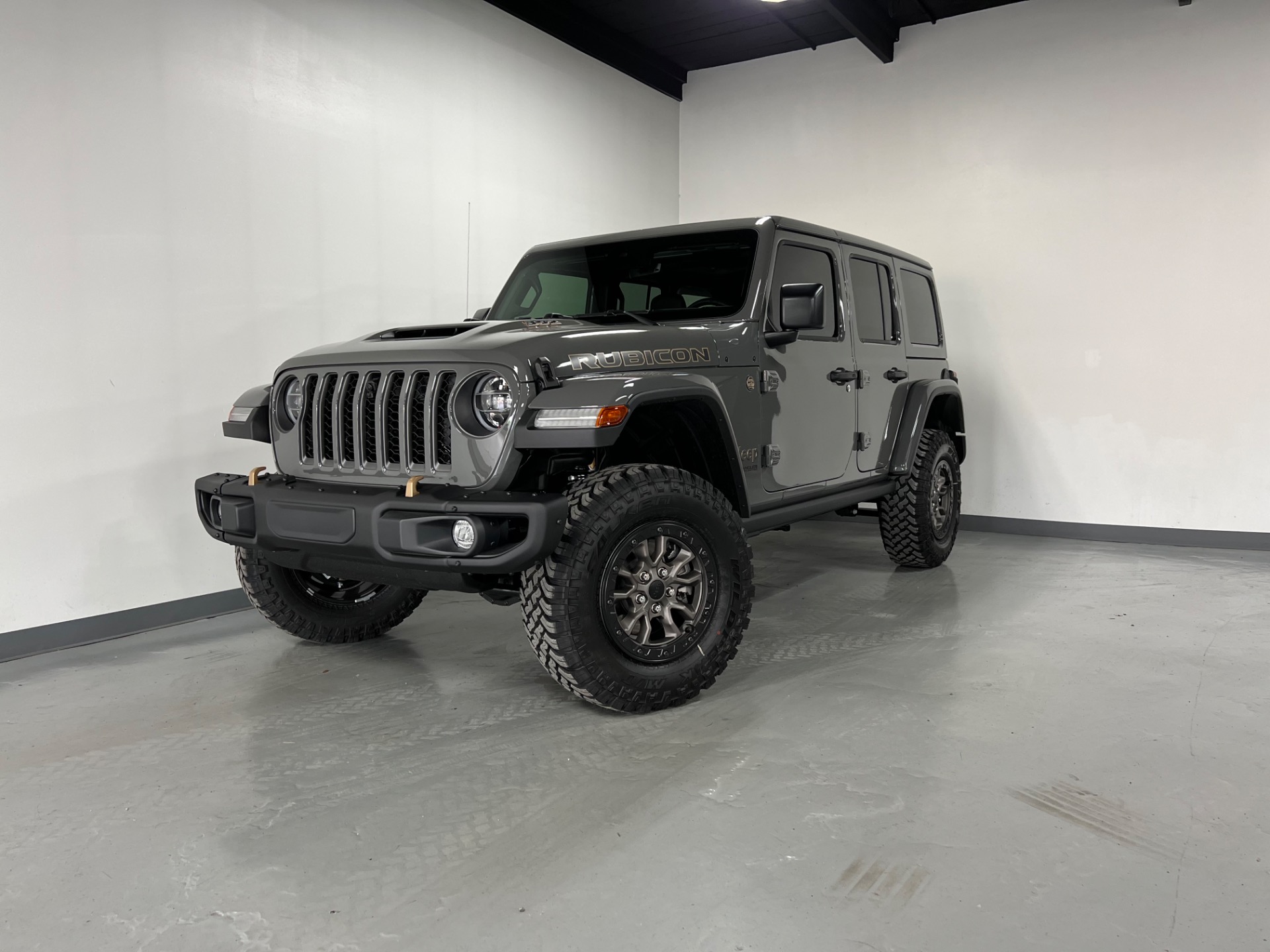 Used 2022 Sting-Gray Clear Coat Jeep Wrangler Unlimited RUBICON
