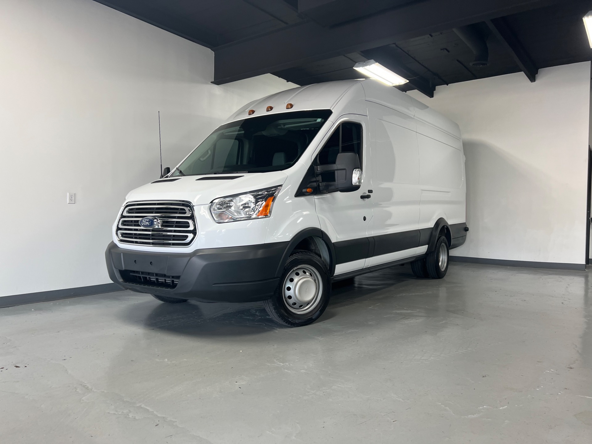 Used 2017 Oxford White Ford Transit Cargo T 350HD DUALLY extended high roof  350 HD For Sale (Sold) | Prime Motorz Stock #3827