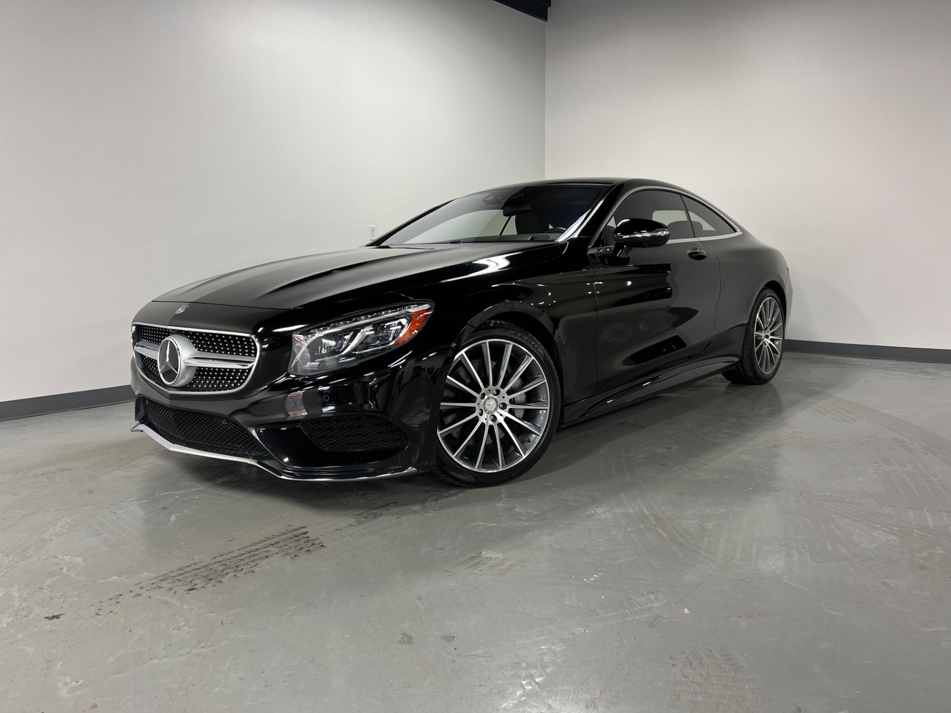 Used 2015 Black Mercedes-Benz S-Class S550 Coupe AWD S 550 4MATIC 