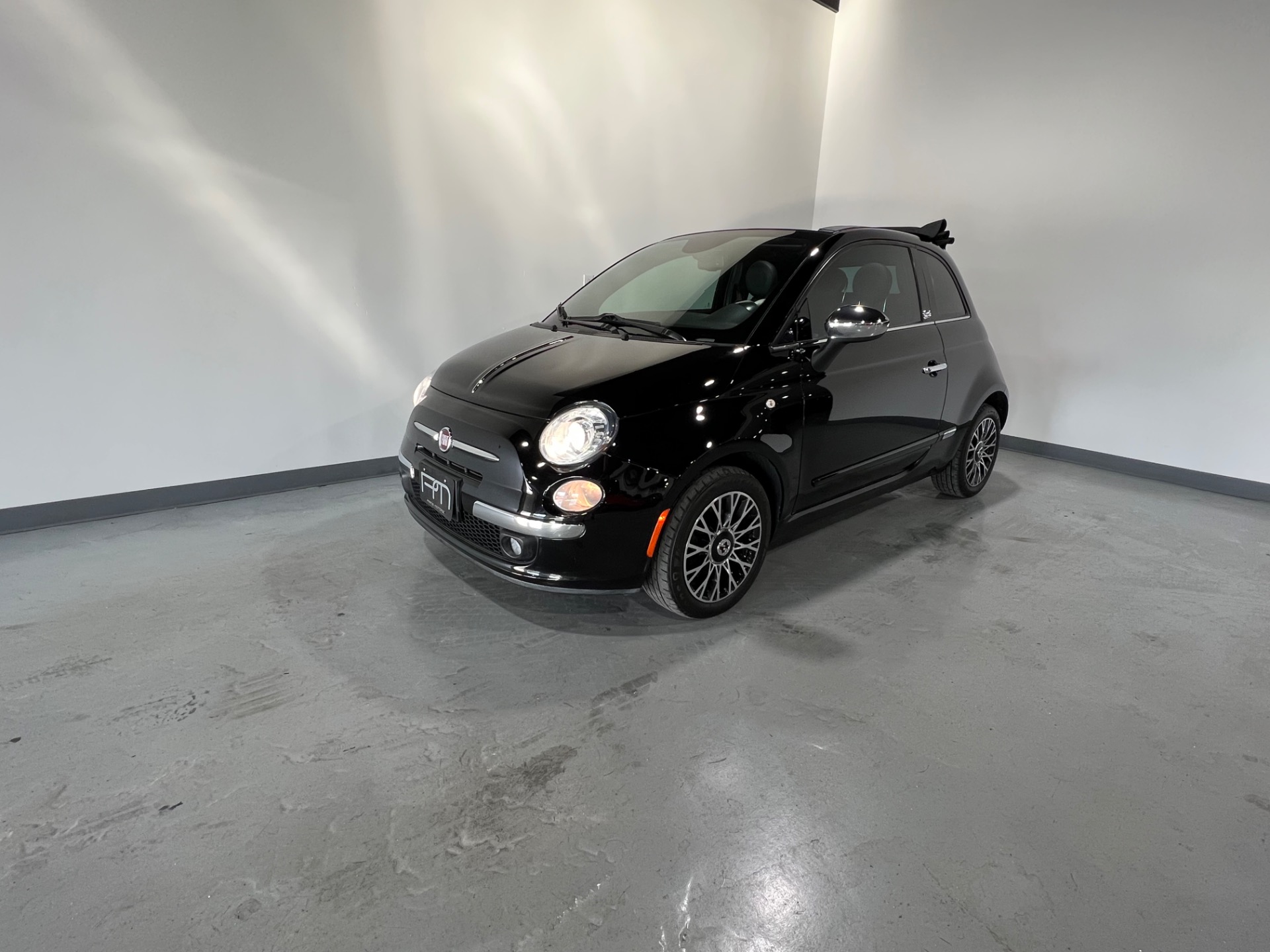 Used 2013 GUCCI Black FIAT 500c GUCCI CONVERTIBLE Gucci For Sale