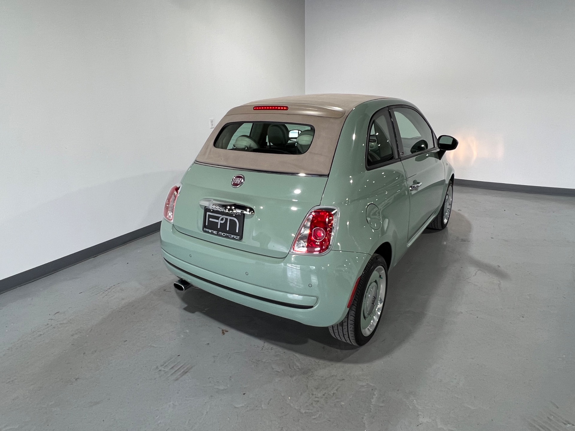 Used 2015 Verde Chiaro FIAT 500c 1957 Edition POP 2DR CONVERTIBLE