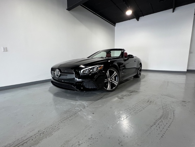 Used 2017 Obsidian Black Metallic Mercedes-Benz SL-Class sl450 SL 450 ...