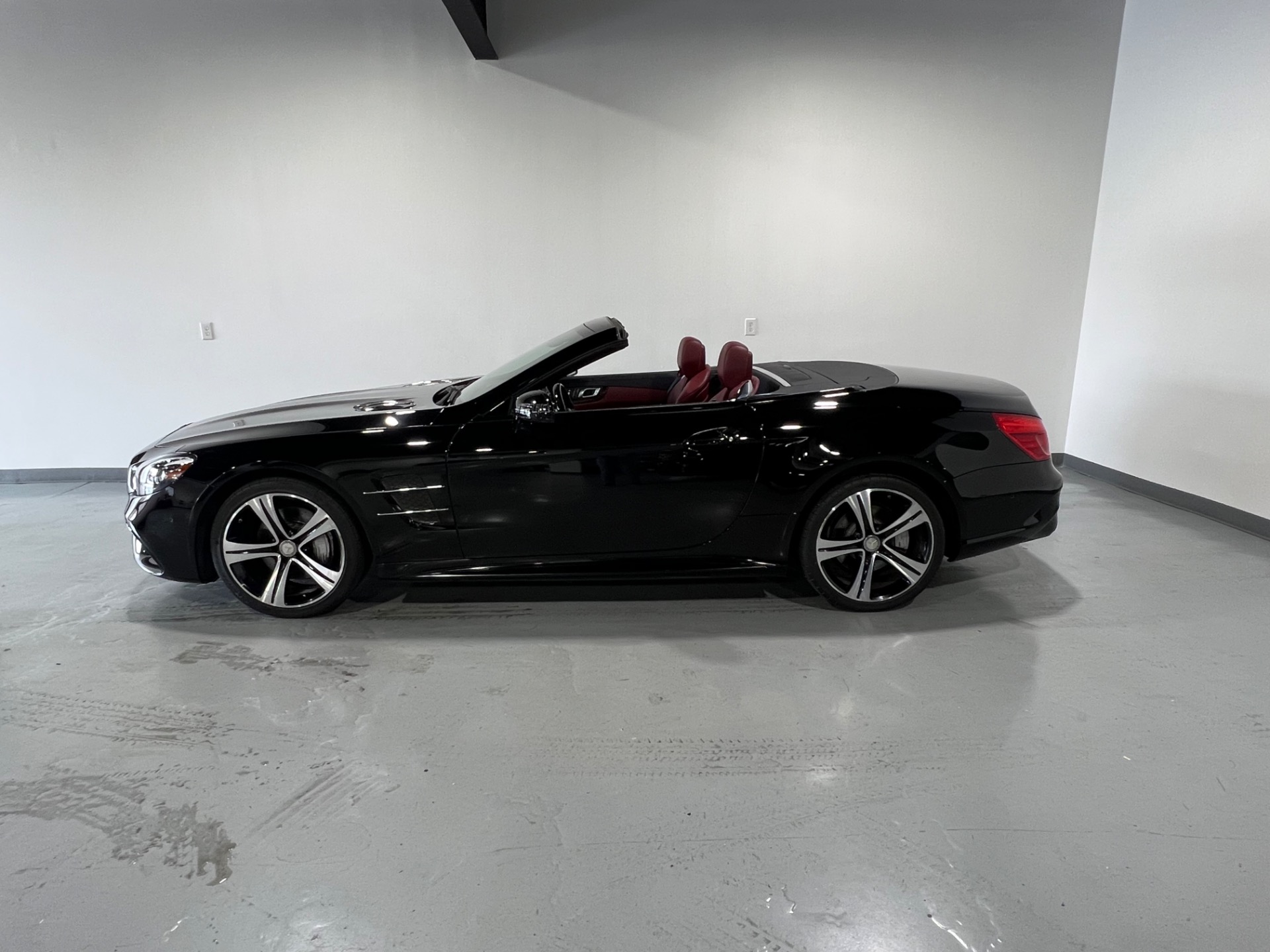 Used 2017 Obsidian Black Metallic Mercedes-Benz SL-Class sl450 SL 450 ...