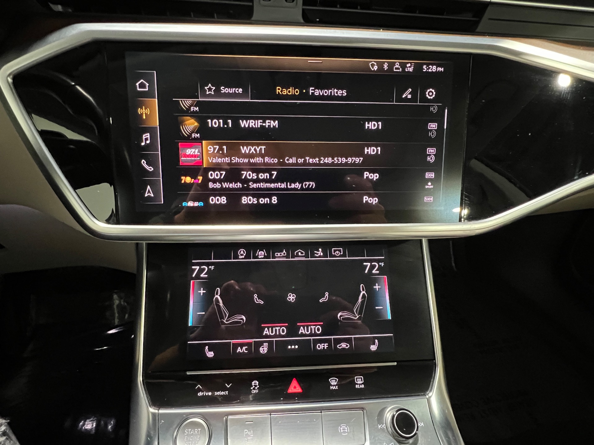 Used 2019 Triton Blue Metallic Audi A7 premium plus quattro awd