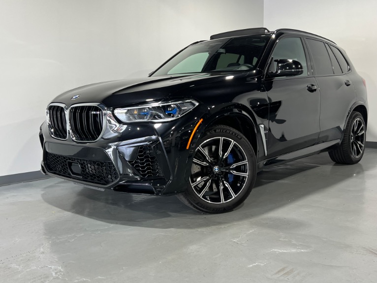 Used 2021 Black Sapphire Metallic BMW X5 M 600hp twin turbo v8 AWD