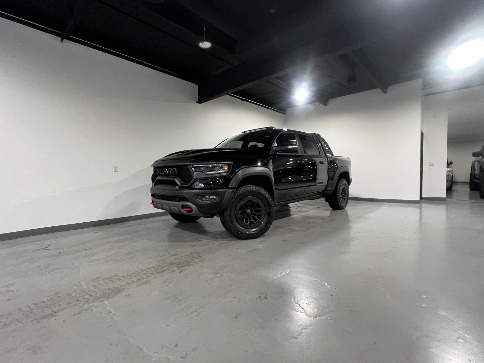 Used 2022 Diamond Black Crystal Pearl Coat Ram 1500 TRX 702HP AWD
