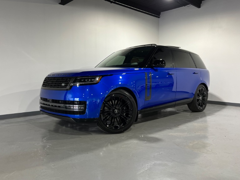 Used 2024 Velocity Blue Ultra Metallic Gloss Land Rover Range Rover ...