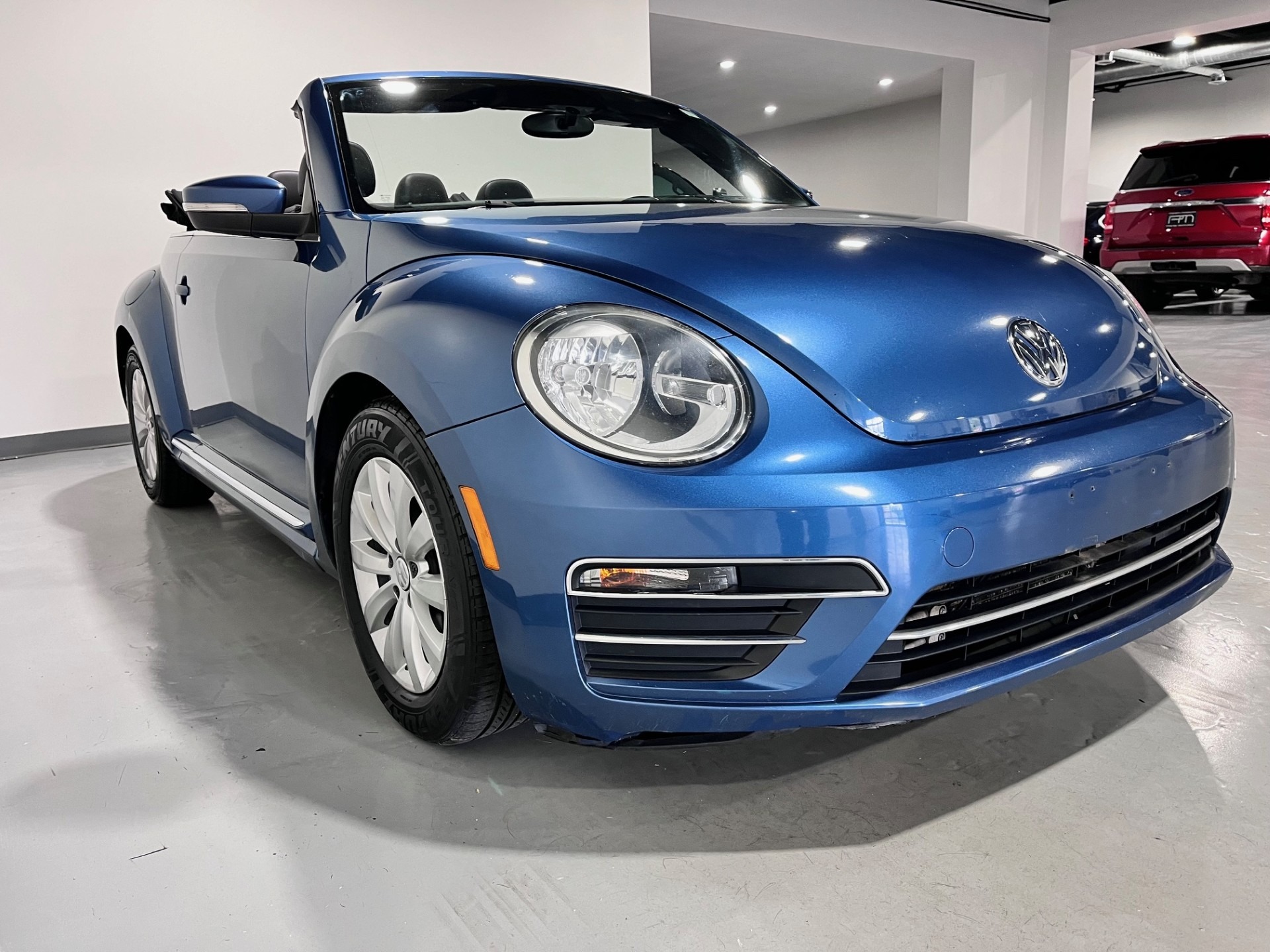 Used 2018 Silk Blue Metallic Volkswagen Beetle Convertible 2.0T SE