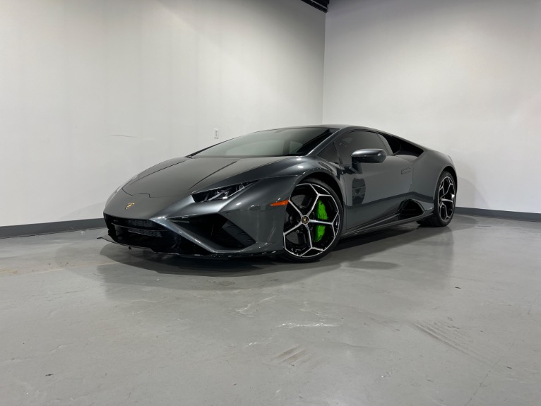 Used 2021 Grigio Lynx Metallic Lamborghini Huracan EVO 2DR COUPE