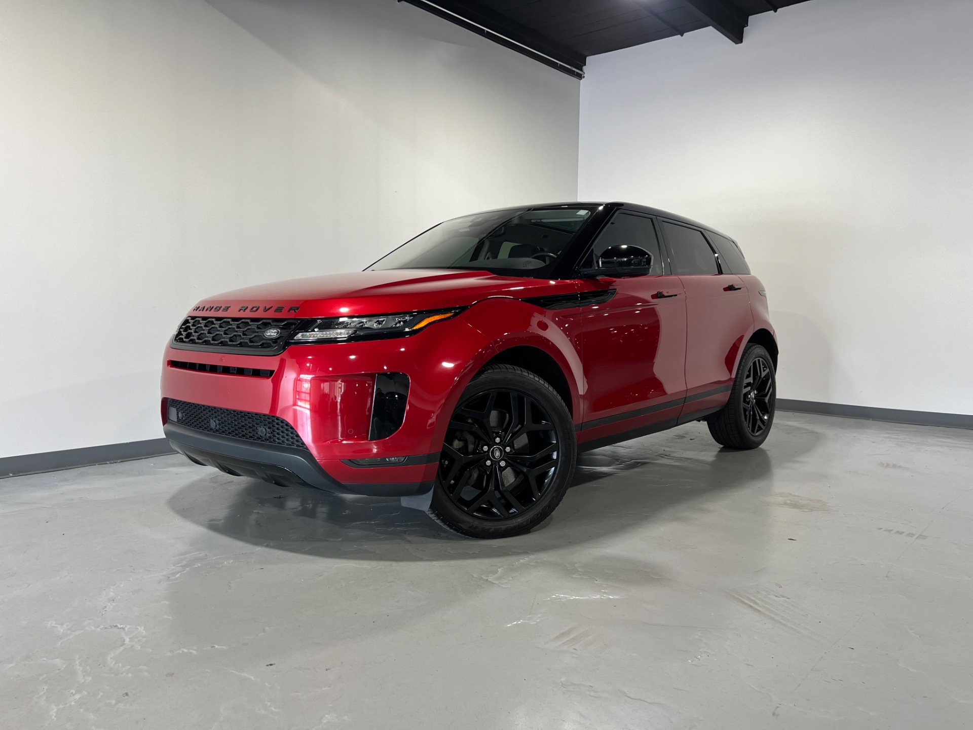 Red Range Rover 2020 Used 2020 Firenze Red Metallic Land Rover Range Rover Evoque S AWD S ...