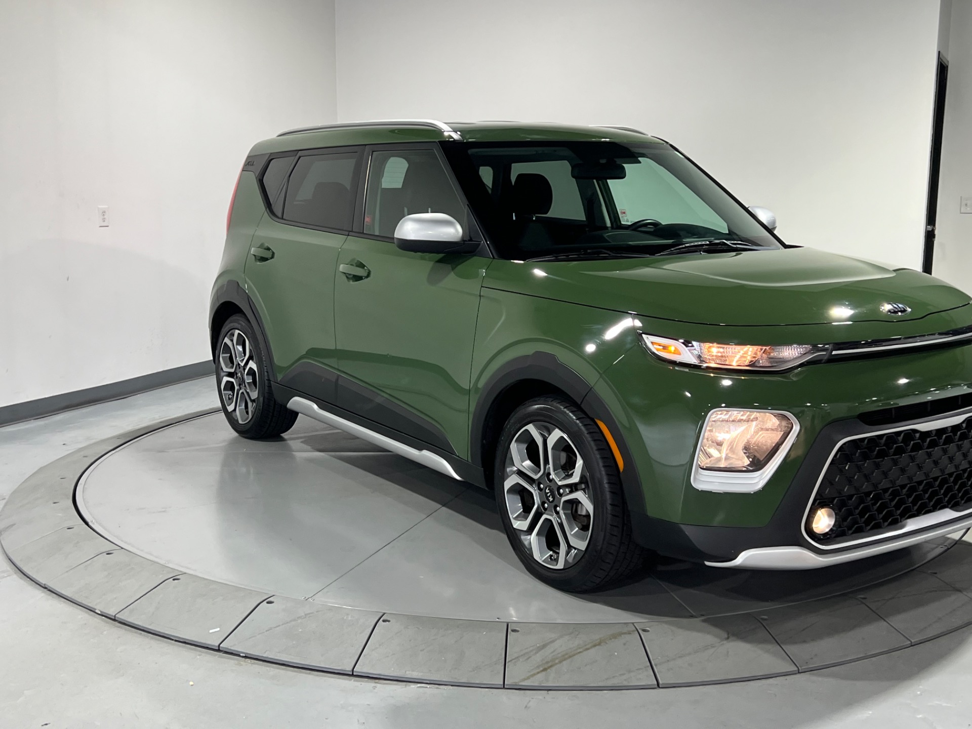 Dark Green Kia Soul