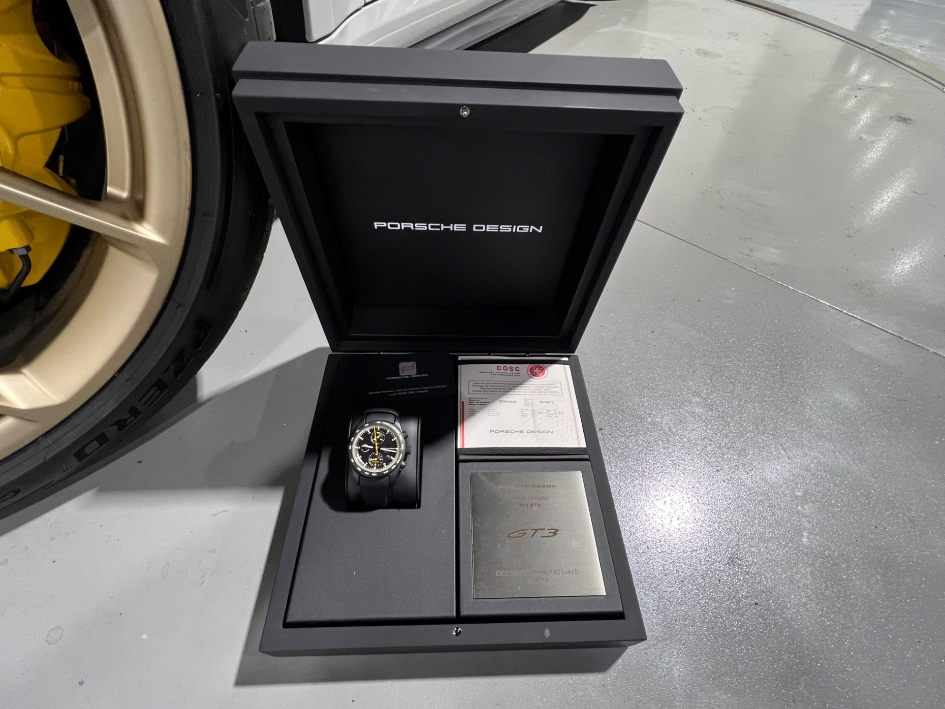 Used 2024 Chalk Porsche 911 GT3 W/Matching Porsche GT3 Watch GT3