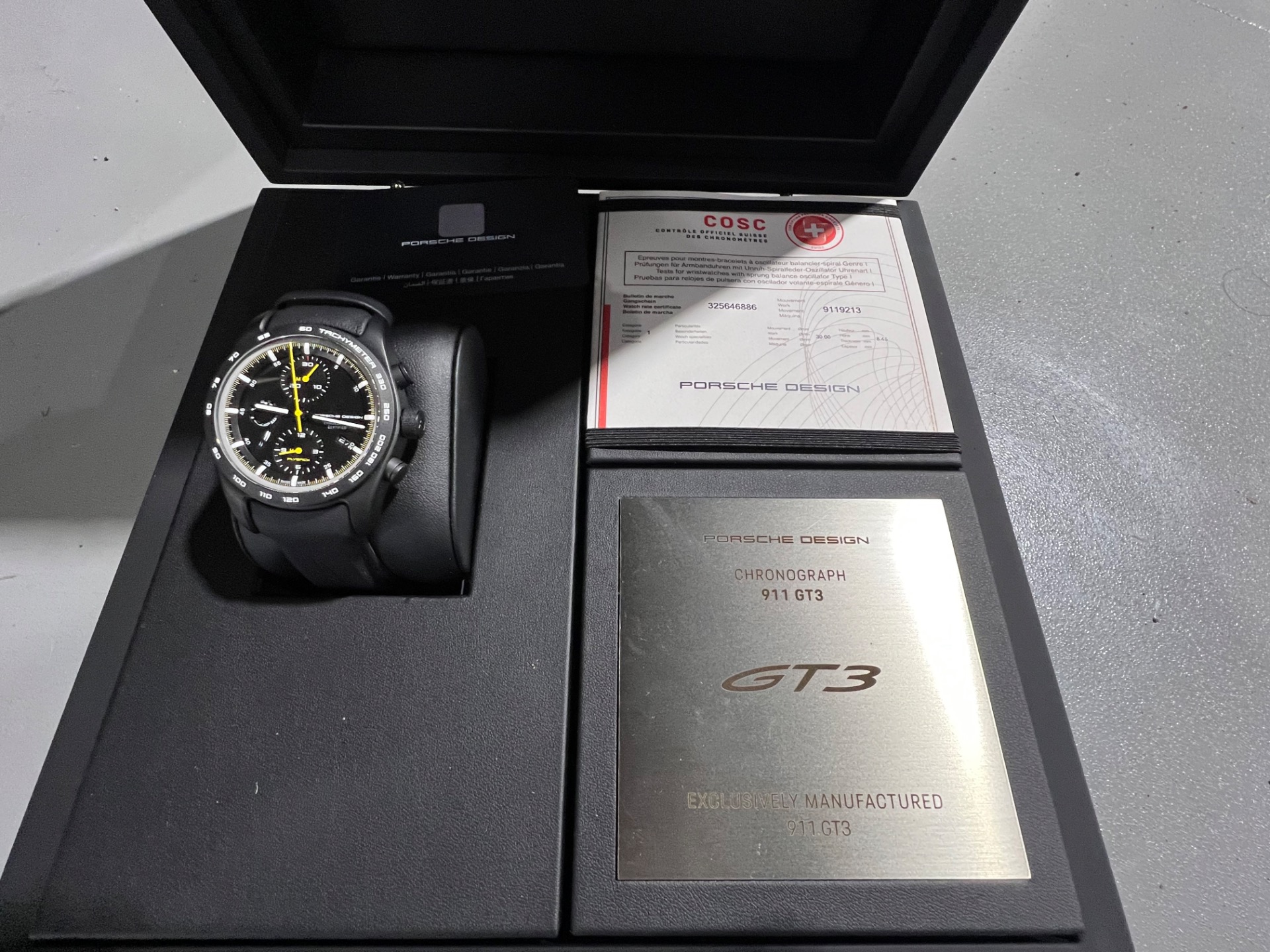 Used 2024 Chalk Porsche 911 GT3 W/Matching Porsche GT3 Watch GT3