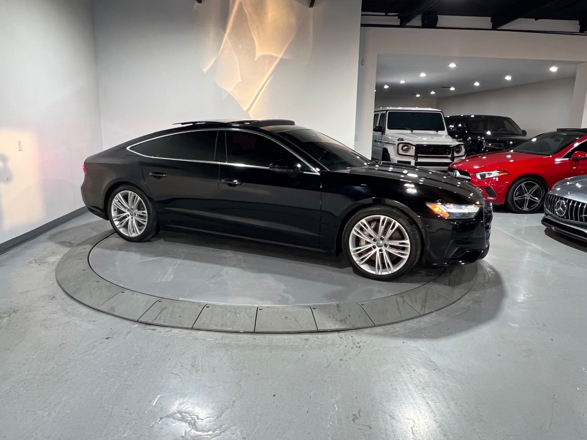 Audi A7 Black On Blacknull