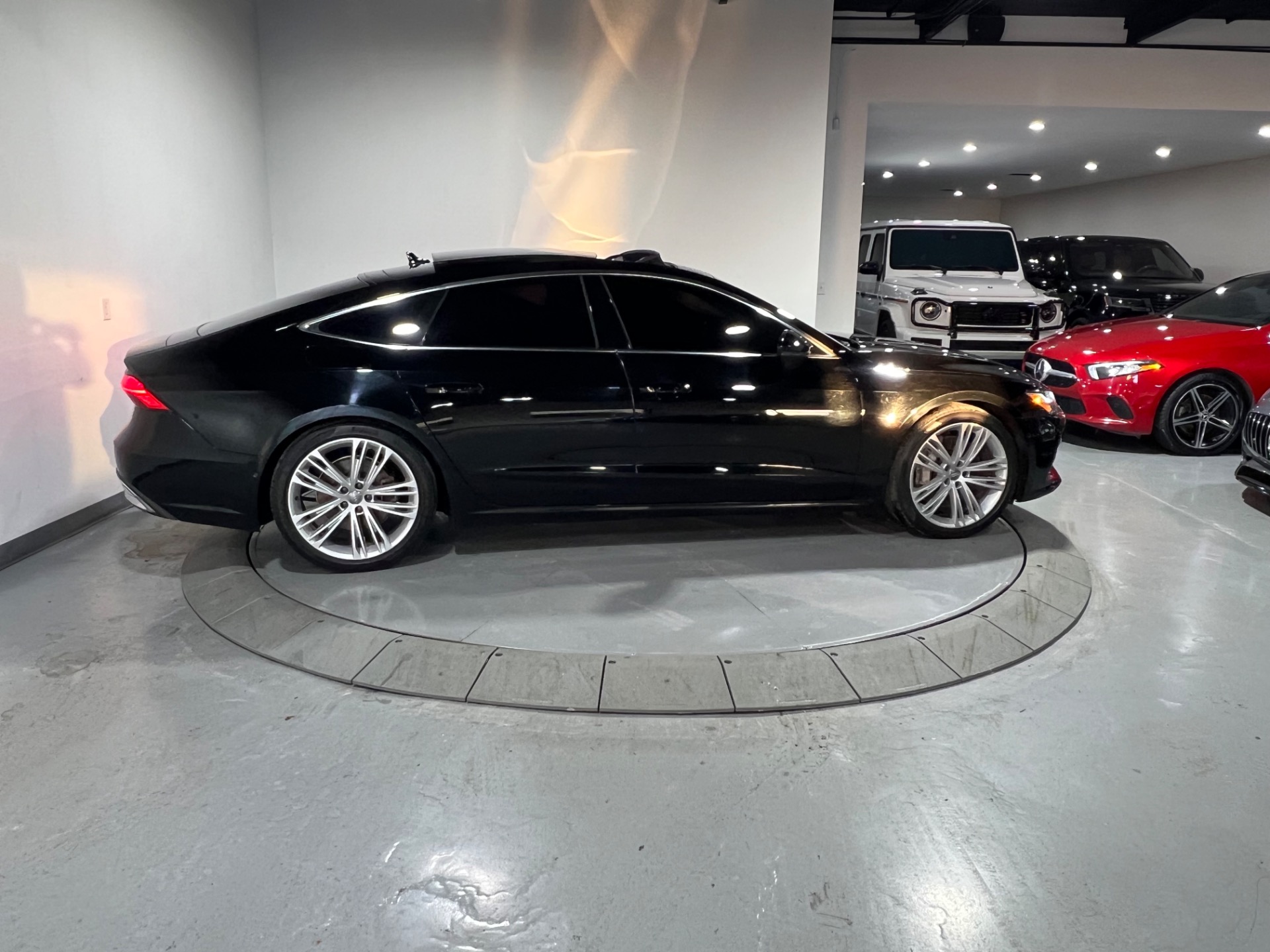 Audi A7 Black On Blacknull