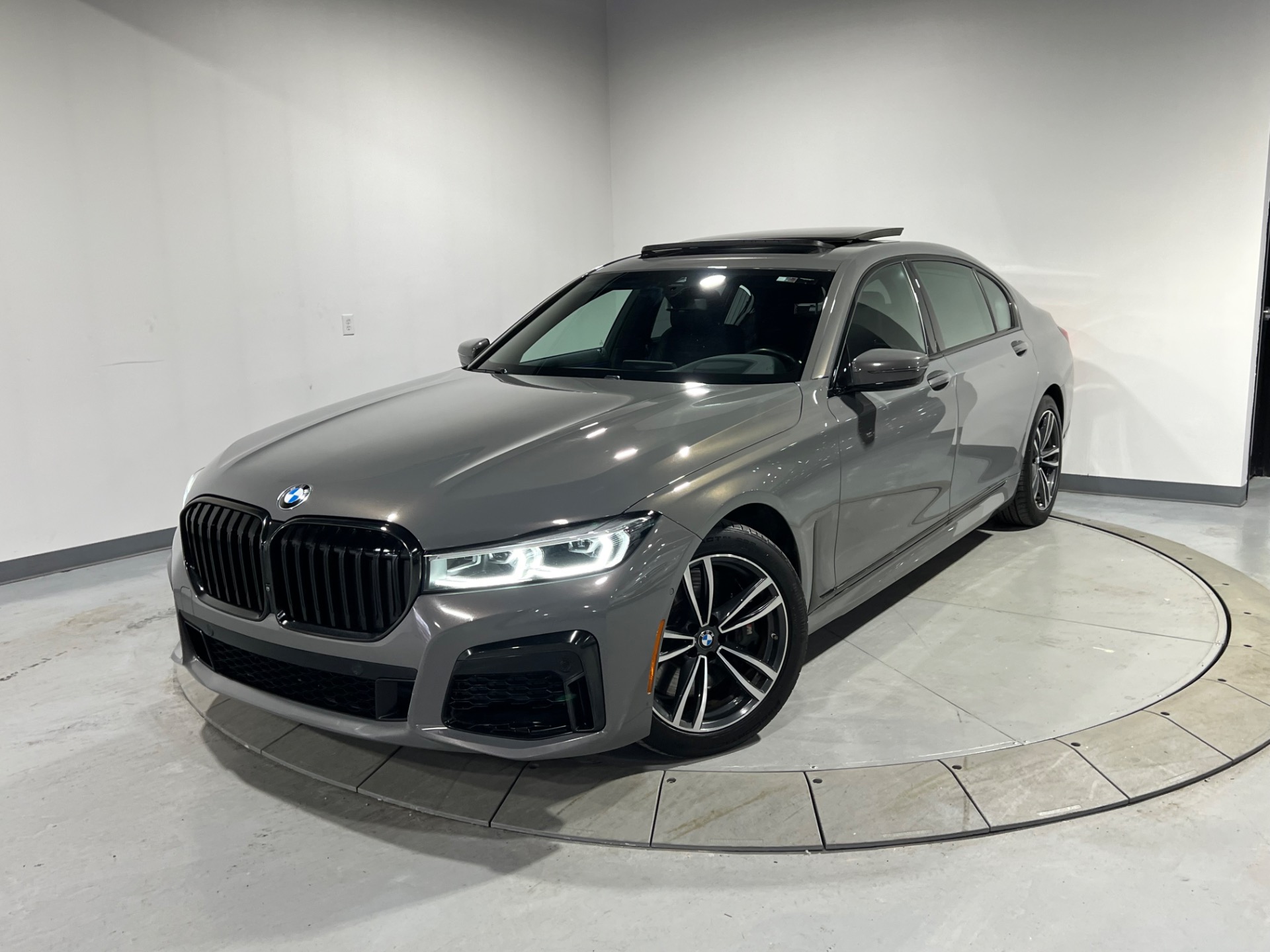 Used 2022 Bernina Grey Amber Effect Metallic BMW 7 Series 740I M SPORT ...