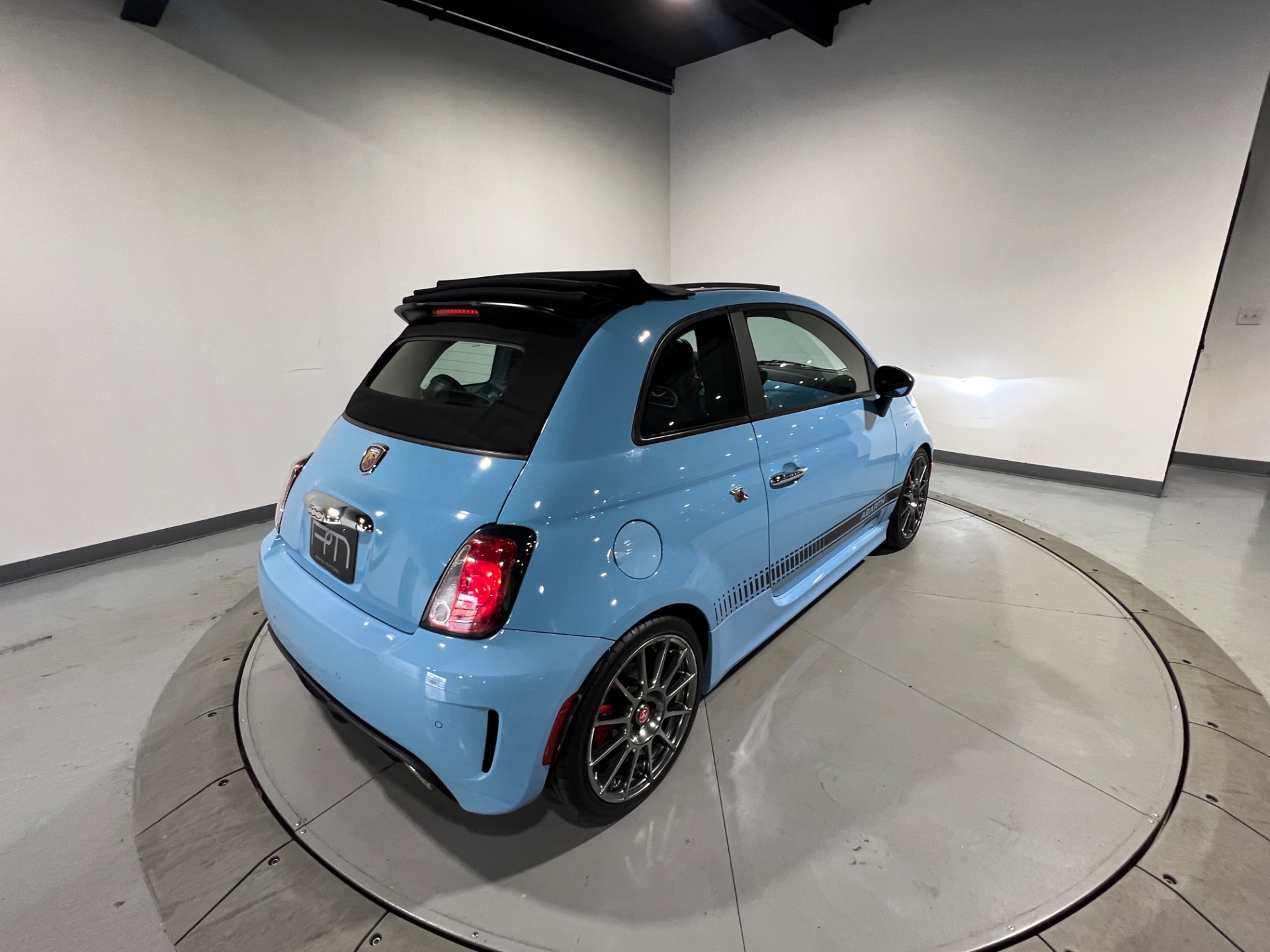 Used 2017 Celeste Blu FIAT 500c Abarth Convertible Abarth For Sale