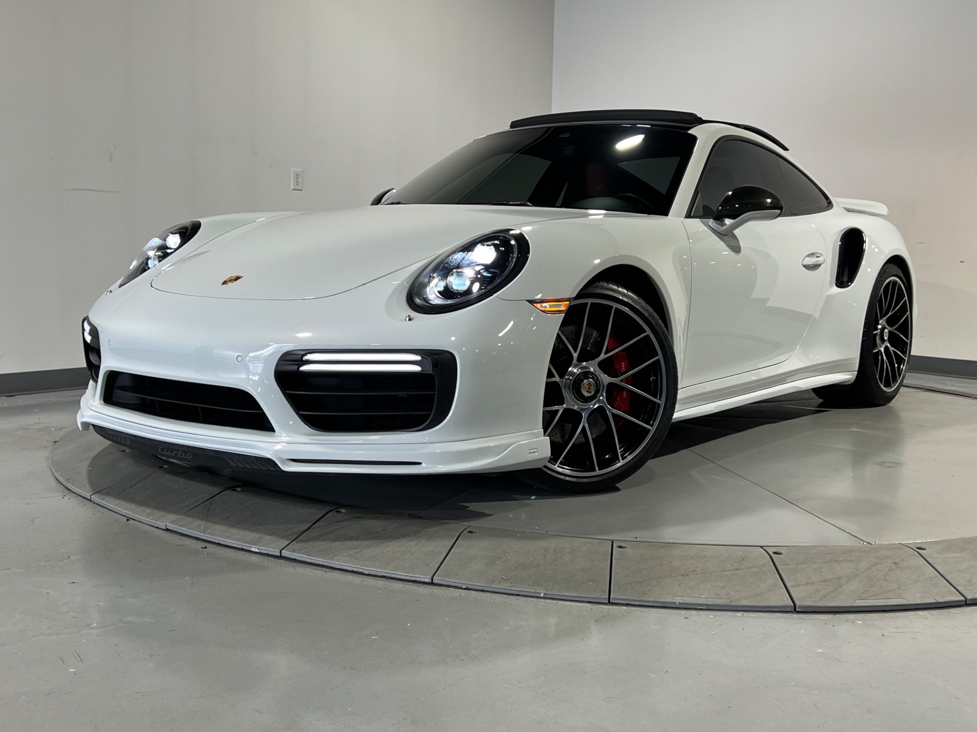 Used 2017 Carrara White Metallic Porsche 911 TURBO AWD COUPE Turbo