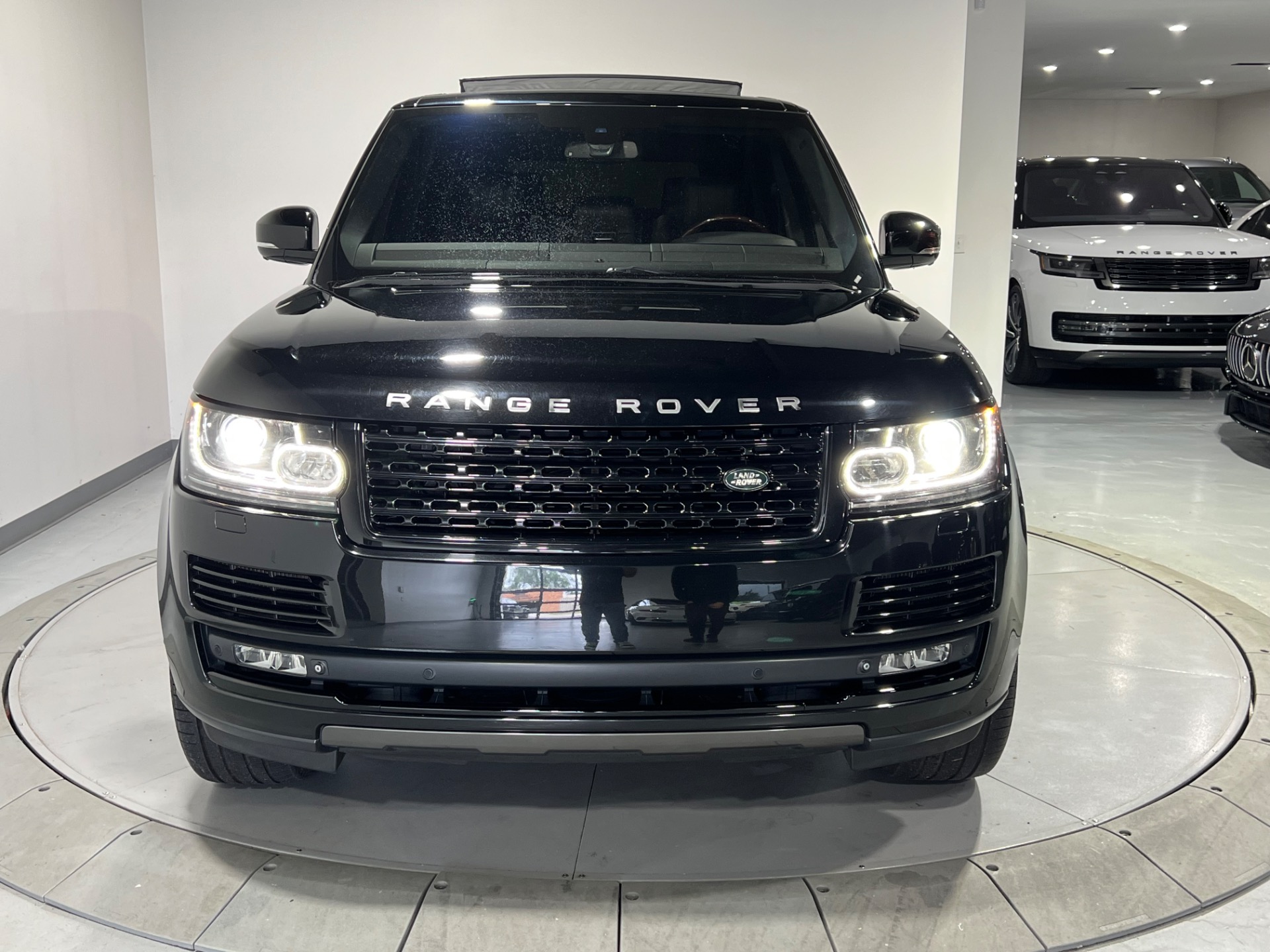 2108 Range Rover Used 2015 Santorini Black Metallic Land Rover Range Rover V8 ...