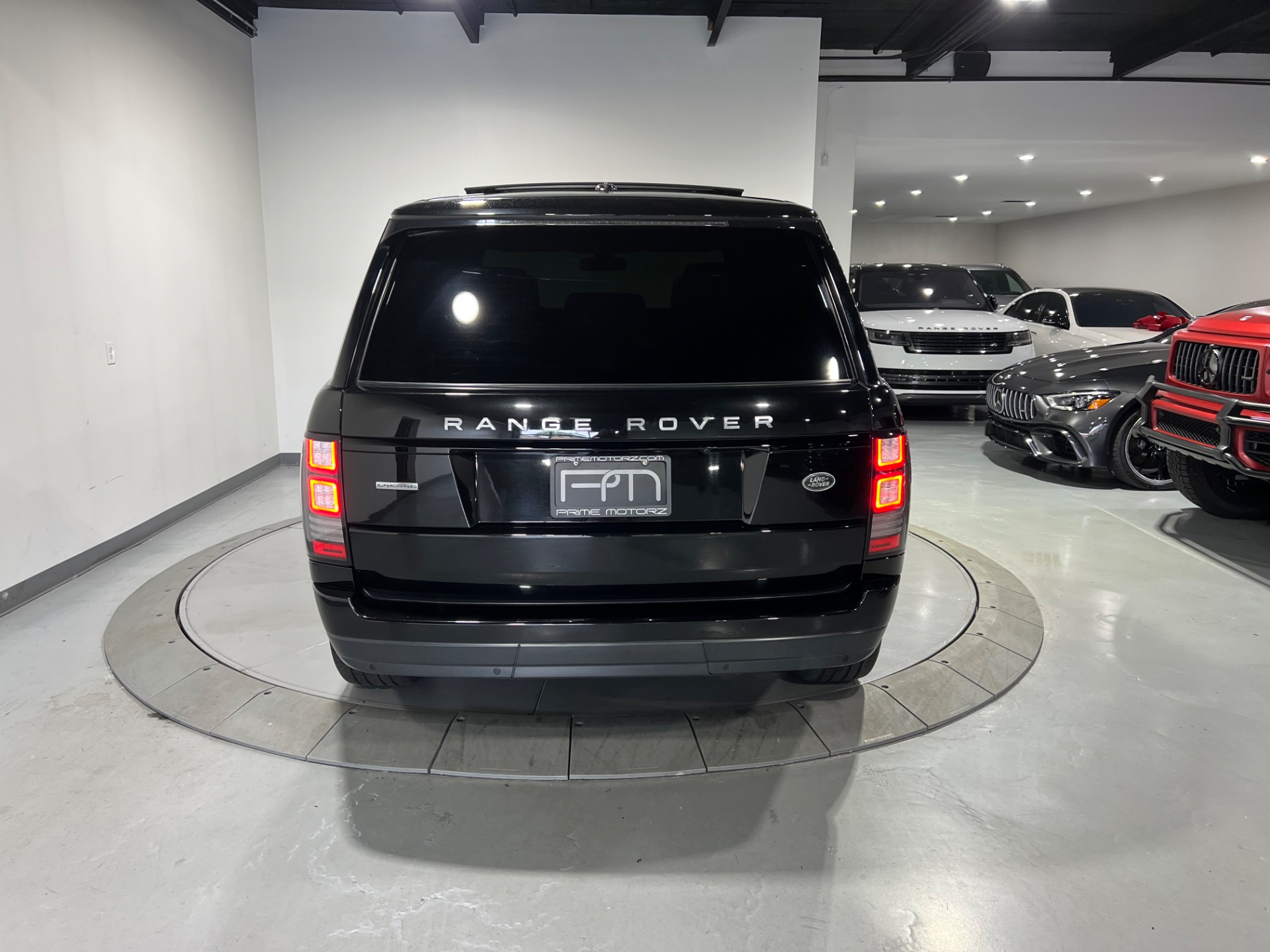 2108 Range Rover Used 2015 Santorini Black Metallic Land Rover Range Rover V8 ...