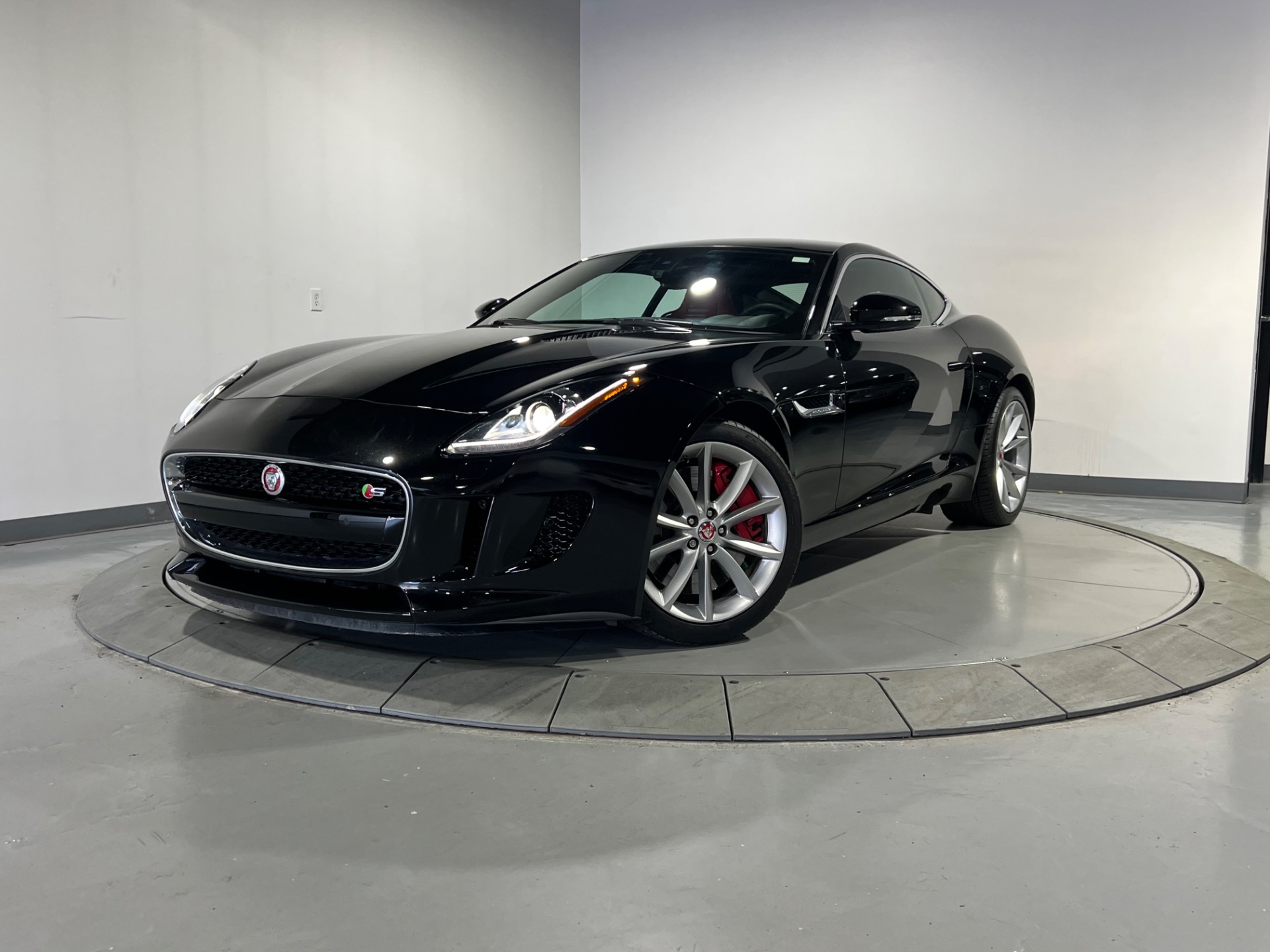 Used 2015 Ultimate Black Metallic Jaguar F-TYPE S COUPE S For Sale