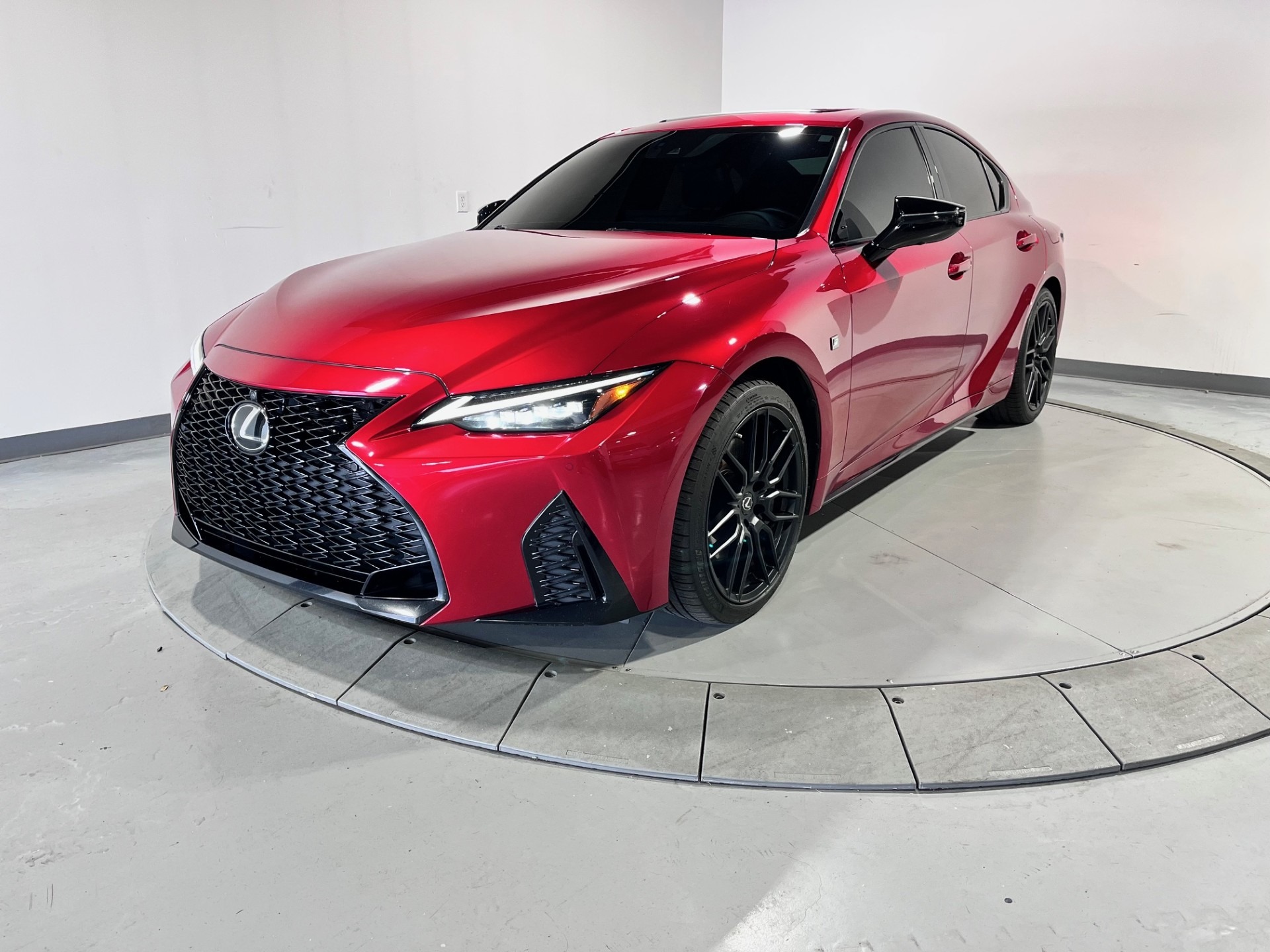 Infored Lexus Color Used 2021 Infrared Lexus IS 350 F-SPORT AWD F SPORT For Sale (Sold ...