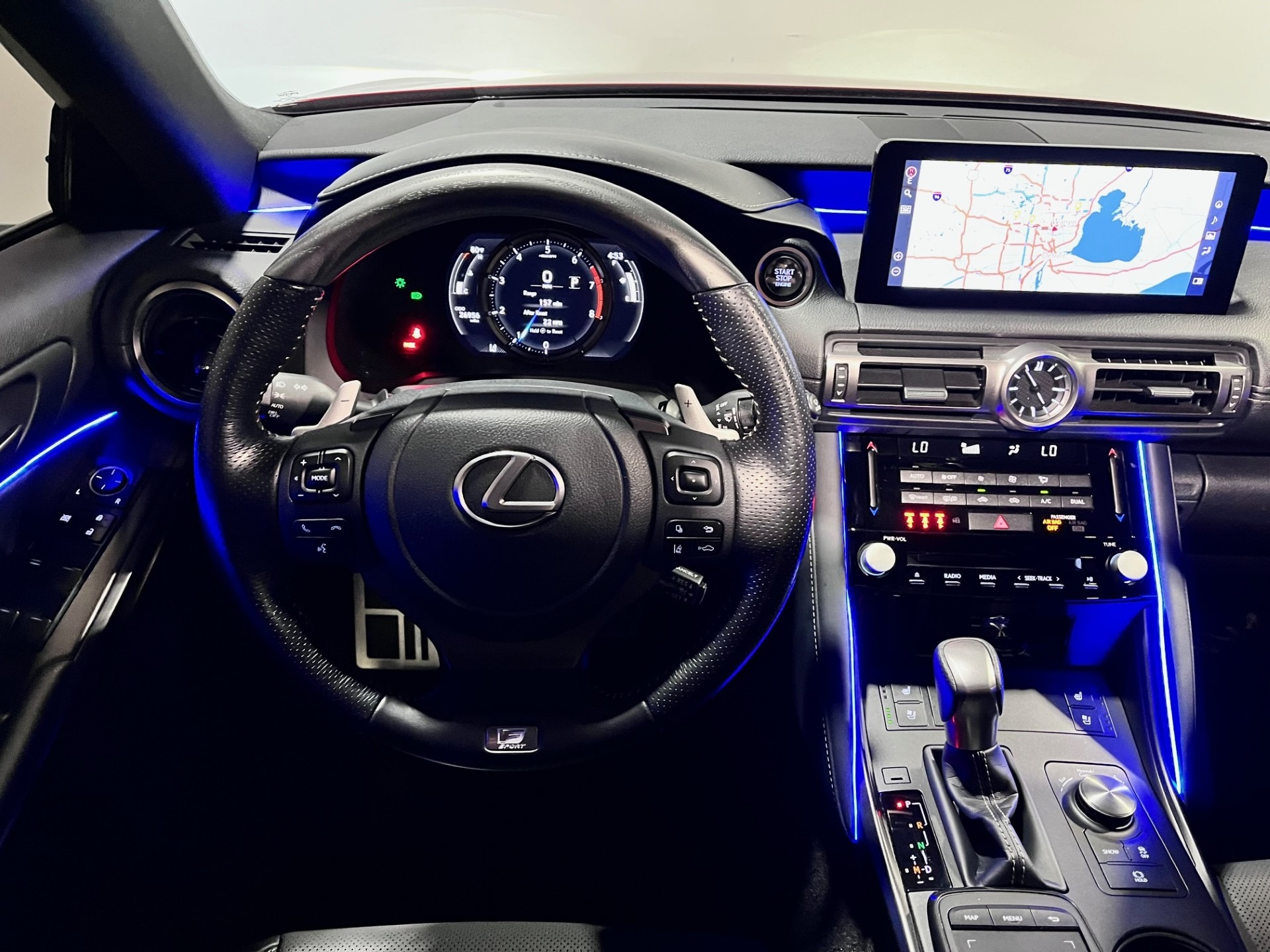 Used 2021 Infrared Lexus IS 350 F-SPORT AWD F SPORT For Sale (Sold ...