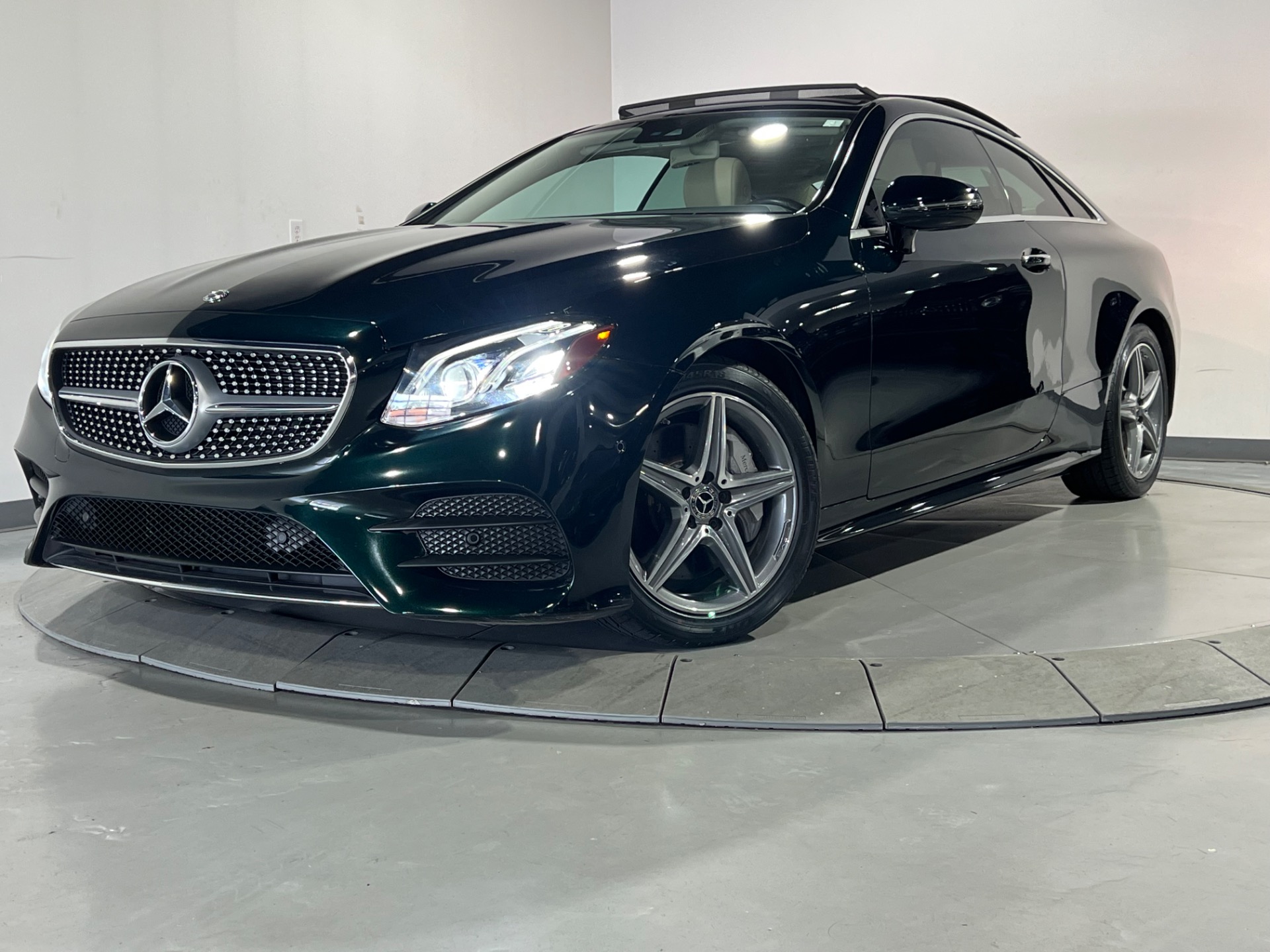 Mページ　e40 Used 2018 Emerald Green Metallic Mercedes-Benz E-Class E400 Coupe