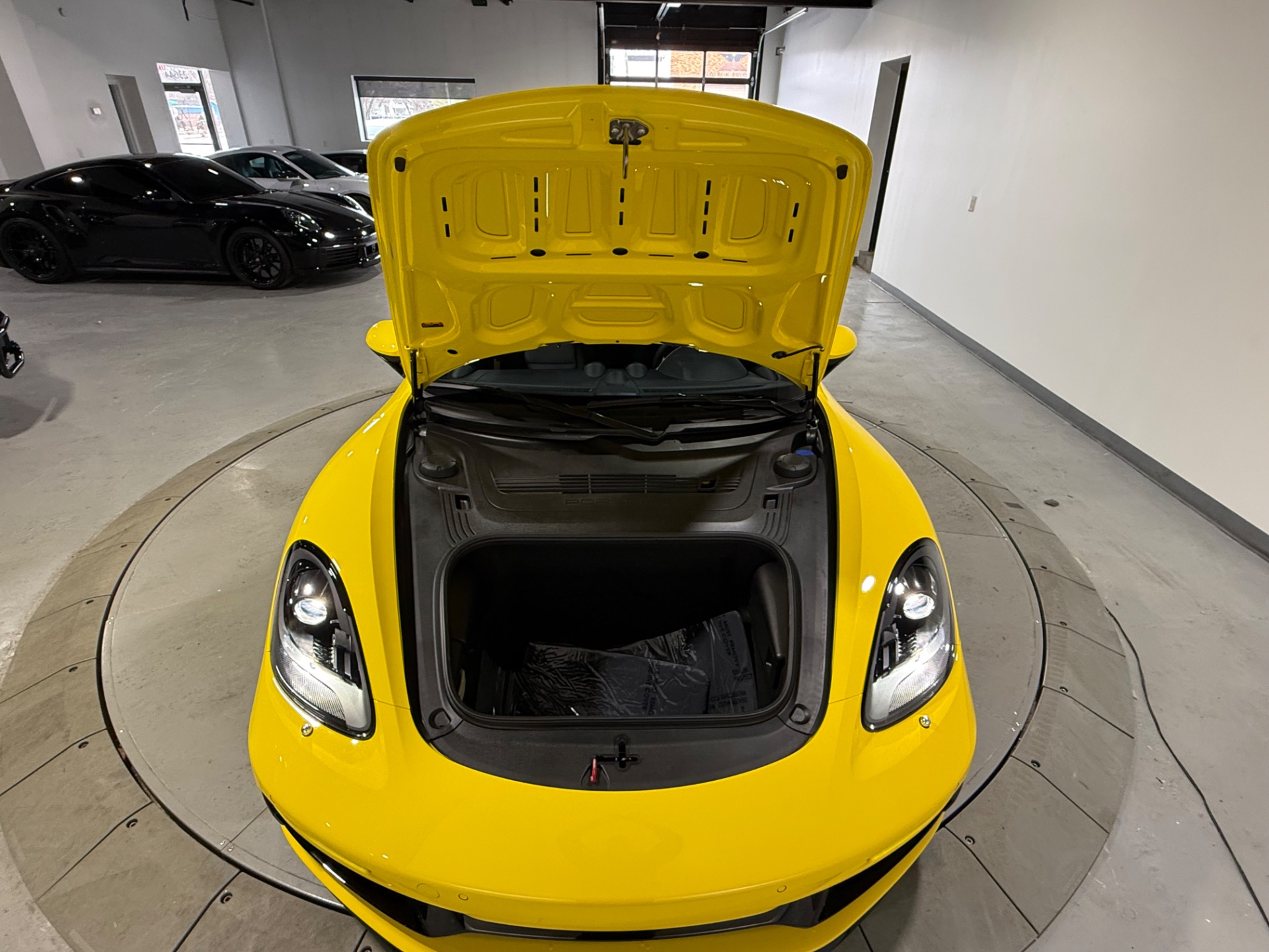 Used 2025 Racing Yellow Porsche 718 Boxster S Roadster in Racing Yellow ...