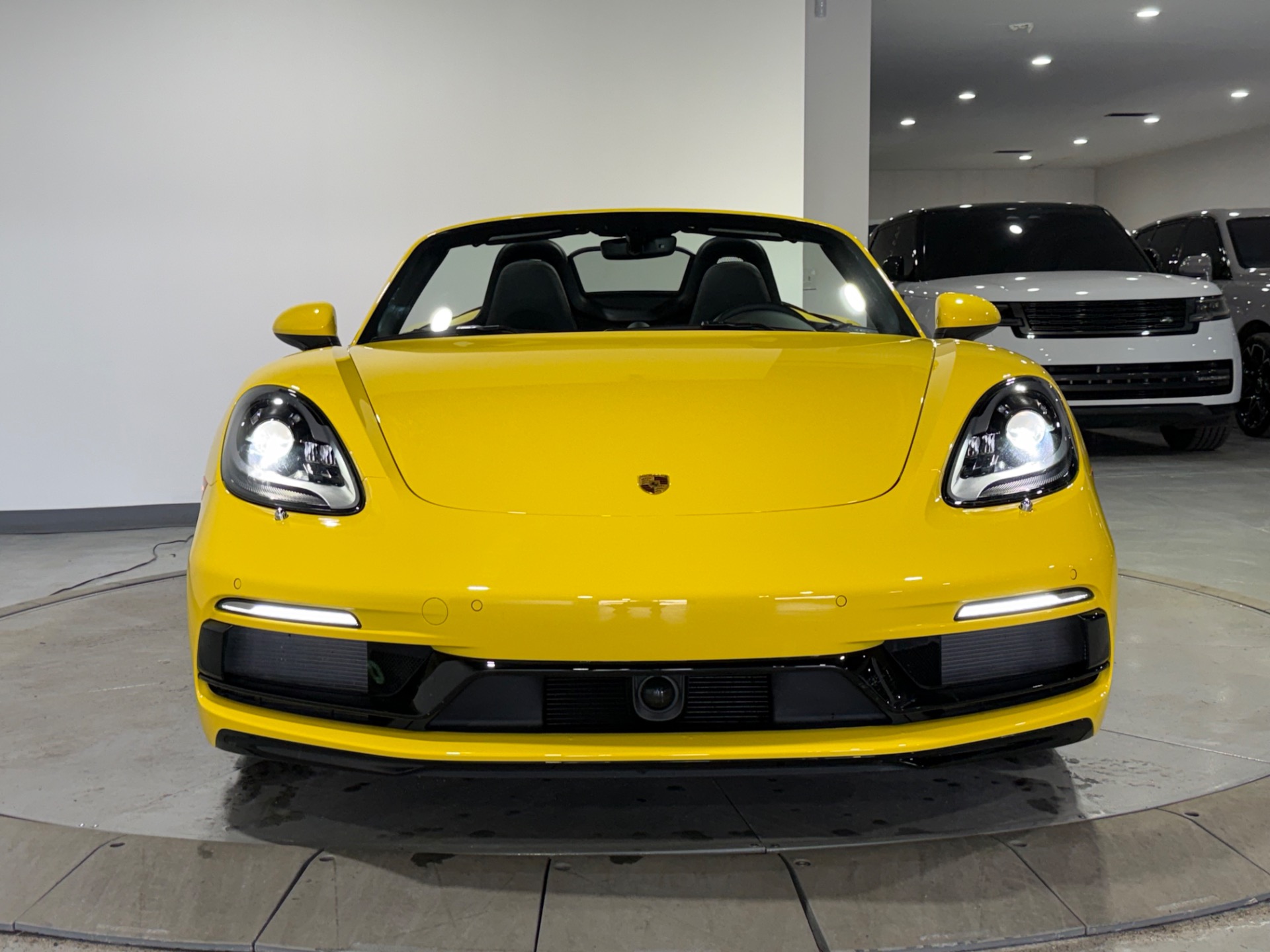 Used 2025 Racing Yellow Porsche 718 Boxster S Roadster in Racing Yellow ...