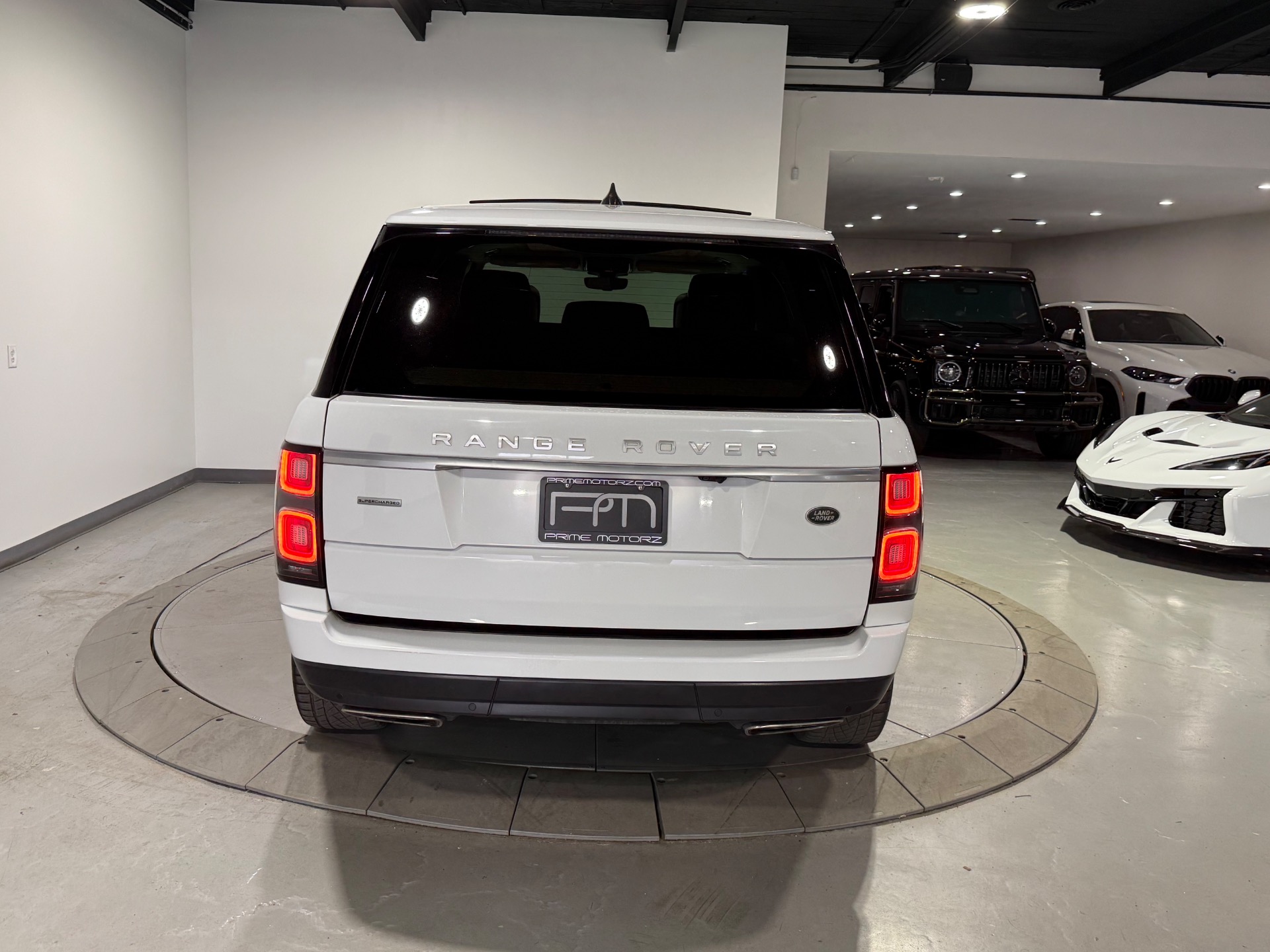 Prime Rover Used 2018 Fuji White Land Rover Range Rover V8 SUPERCHARGED LWB AWD ...