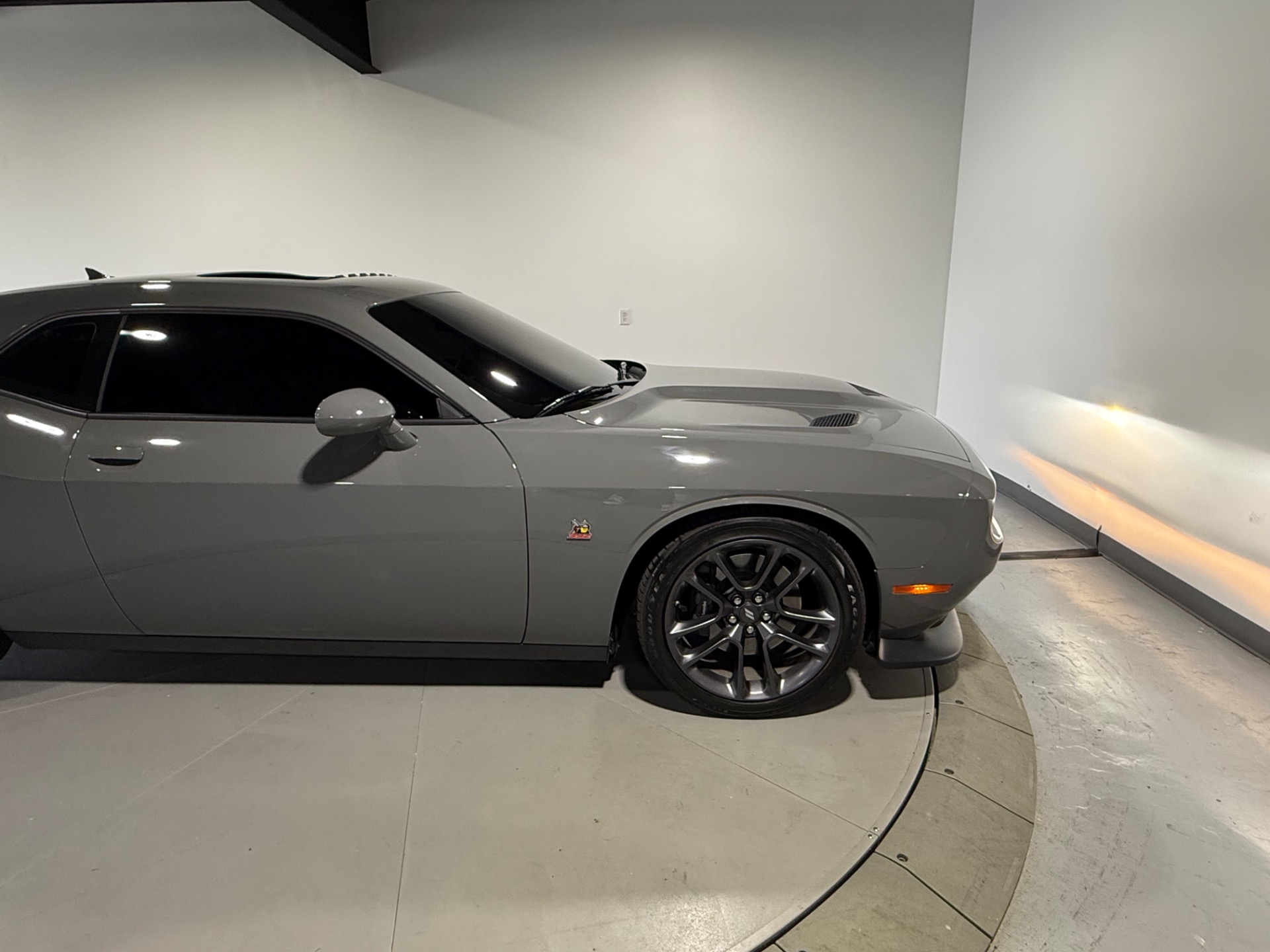 Used 2023 Destroyer Grey Clear Coat Dodge Challenger R/T SCAT PACK 2DR ...