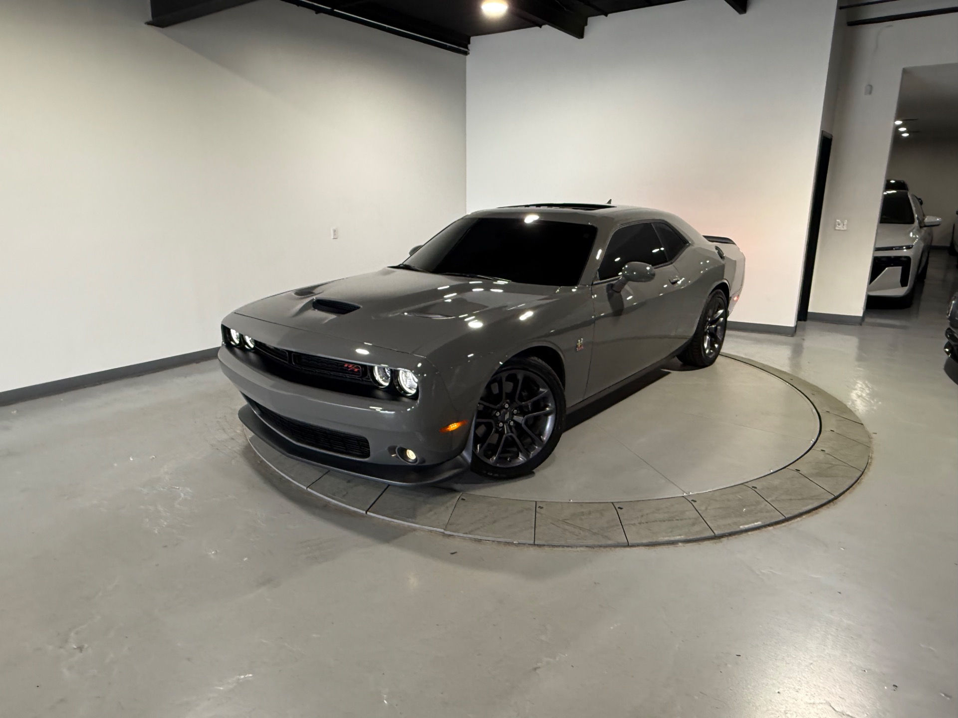 Used 2023 Destroyer Grey Clear Coat Dodge Challenger R/T SCAT PACK 2DR ...