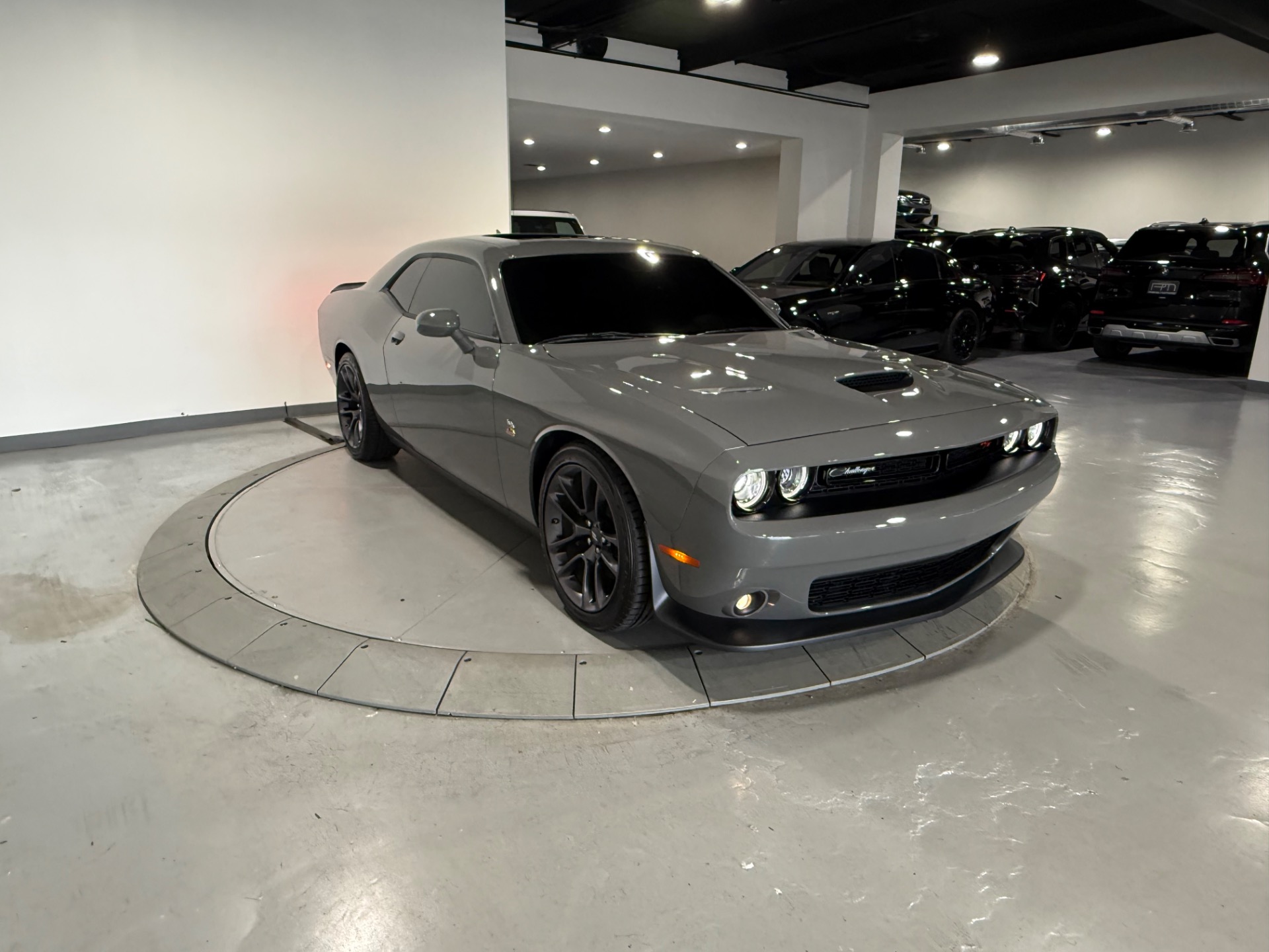 Used 2023 Destroyer Grey Clear Coat Dodge Challenger R/T SCAT PACK 2DR ...