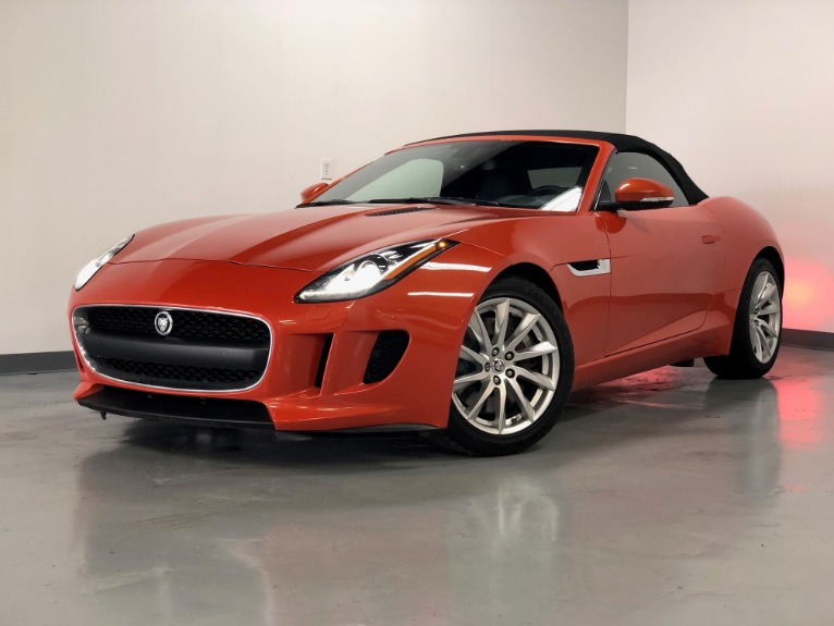 Used 2014 Firesand Orange Jaguar F-TYPE CONVERTIBLE For Sale