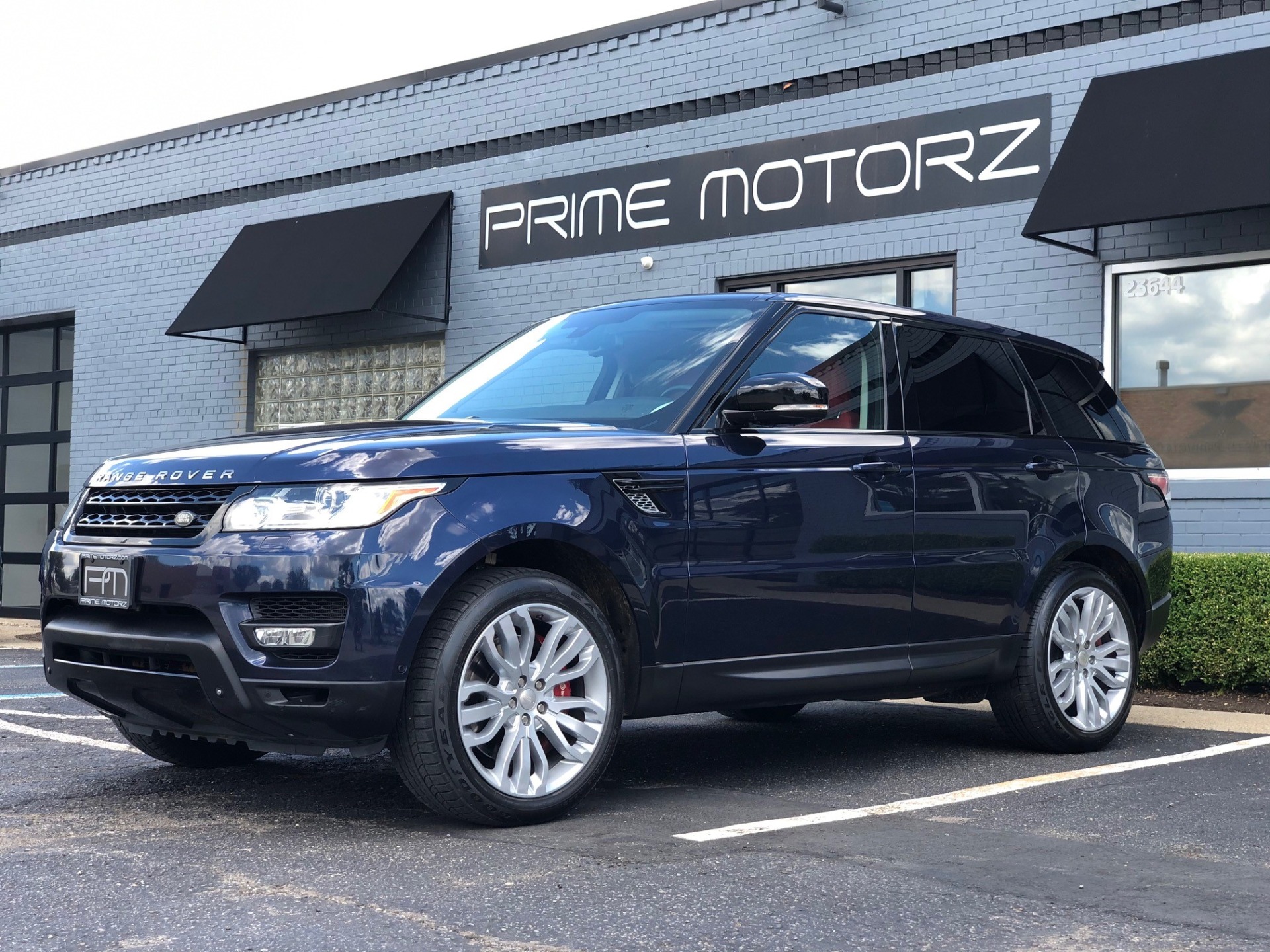 Used 2014 Lorie Blue Metallic Land Rover Range Rover Sport V8 SC ...