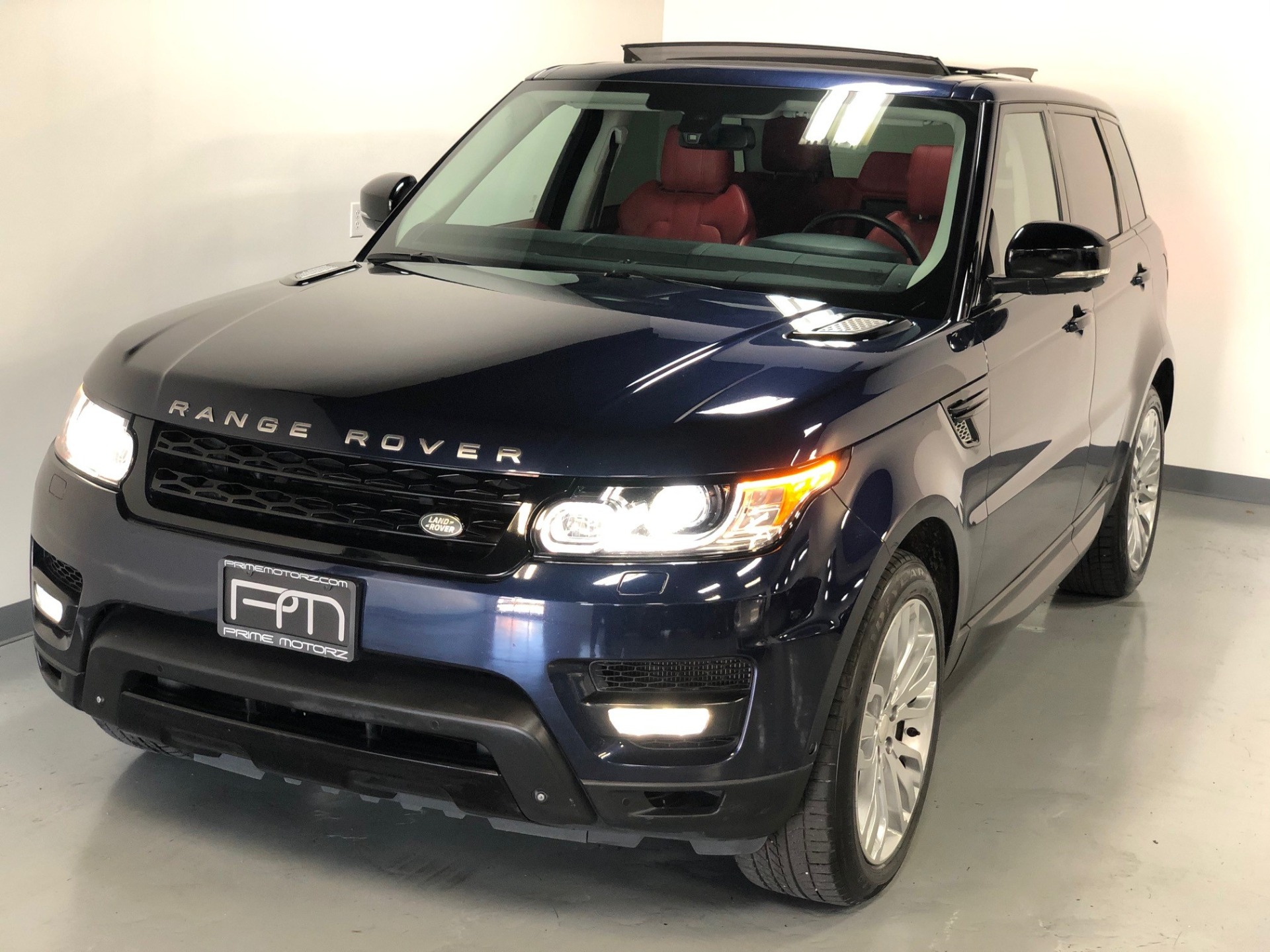 Used 2014 Lorie Blue Metallic Land Rover Range Rover Sport V8 SC ...