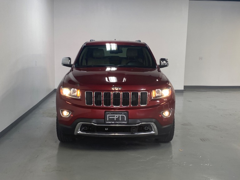 Used 2014 Deep Cherry Red Crystal Pearl Coat Jeep Grand