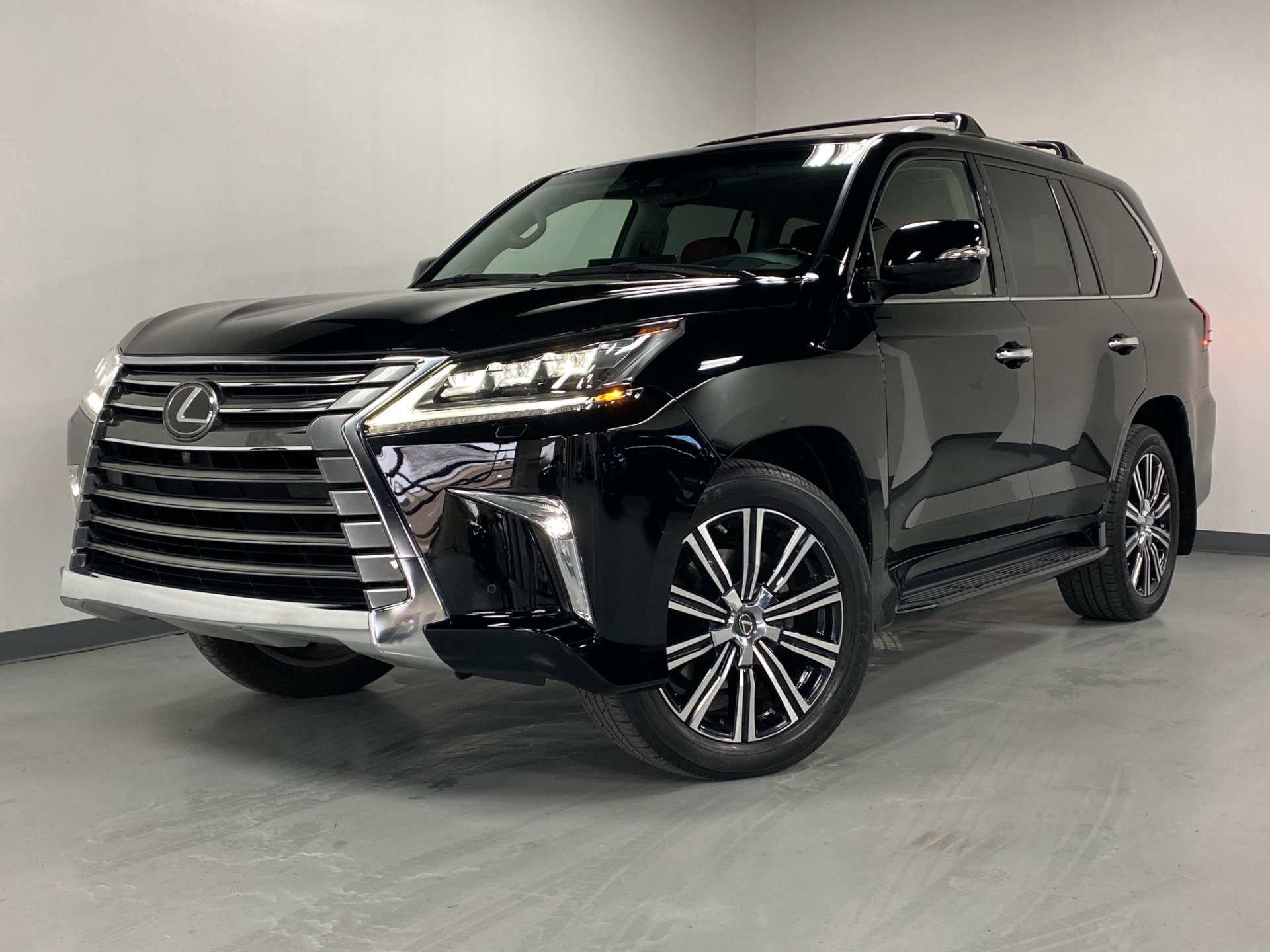 Used 2018 Black Onyx Lexus LX 570 3 row AWD Three Row For Sale Sold Prime Motorz Stock 3239