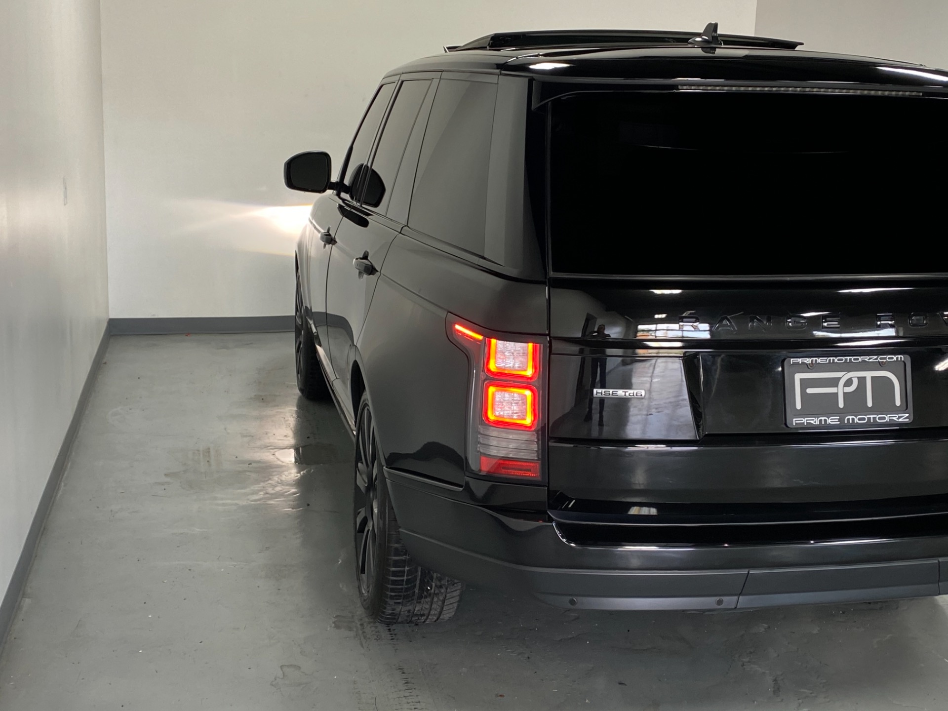 Range Rover 2016 Black Side Used 2016 Santorini Black Metallic Land Rover Range Rover HSE td6 AWD ...