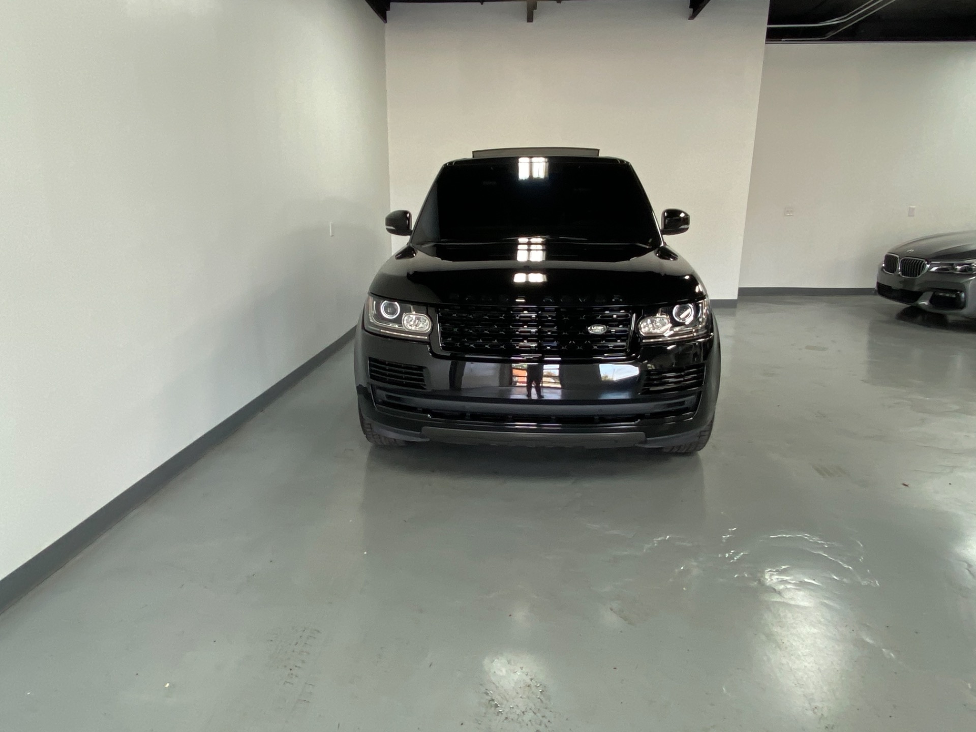 Range Rover 2016 Black Side Used 2016 Santorini Black Metallic Land Rover Range Rover HSE td6 AWD ...