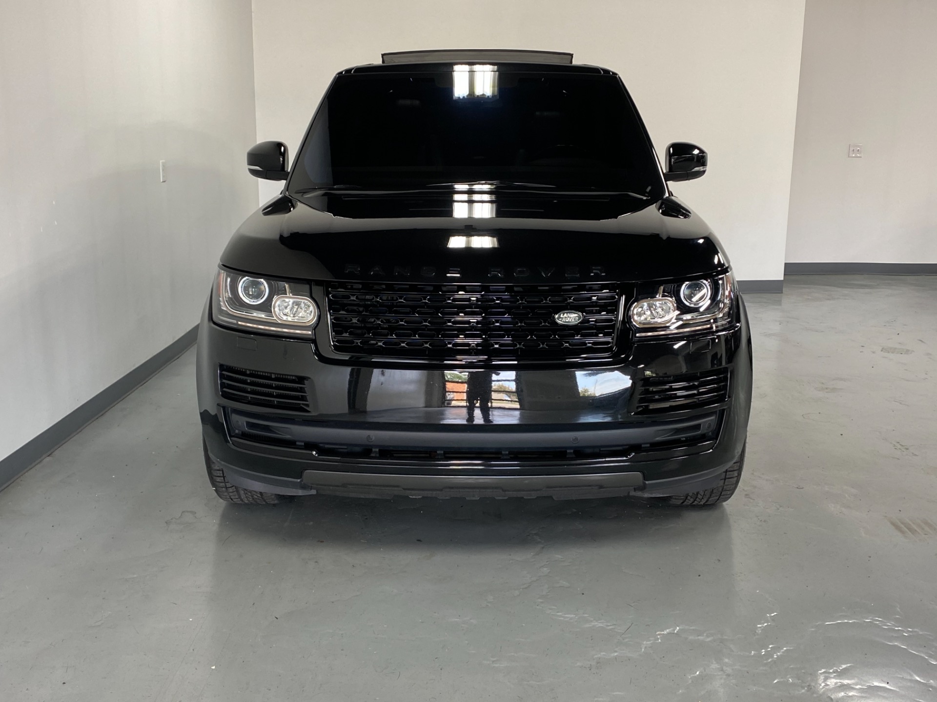 Range Rover 2016 Black Side Used 2016 Santorini Black Metallic Land Rover Range Rover HSE td6 AWD ...