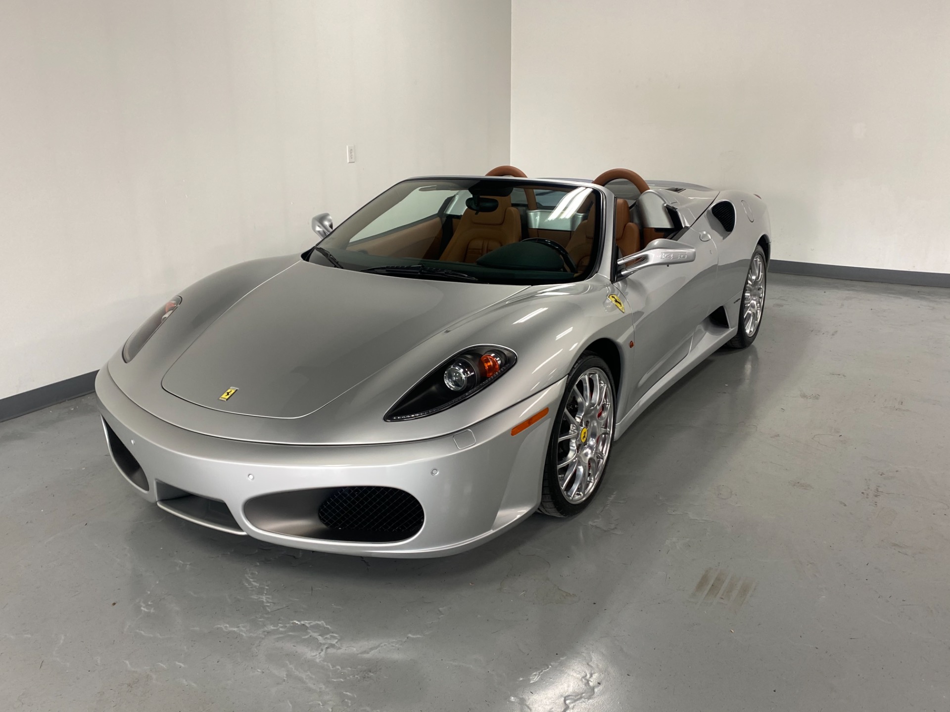 Used 2008 Nurburgring Silver Ferrari F430 Spider For Sale (Sold