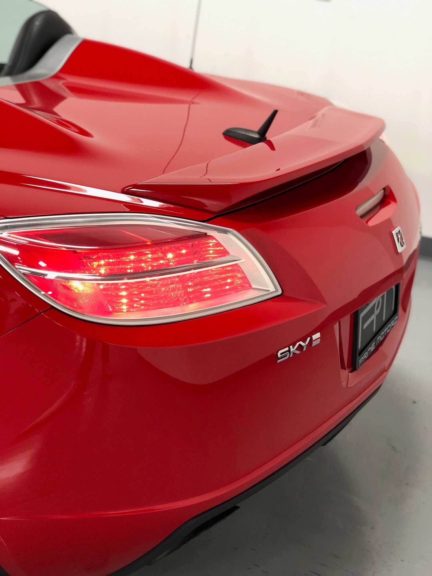 Used 2009 Ruby Red Saturn SKY REDLINE TURBO CONVERTIBLE Red Line For ...