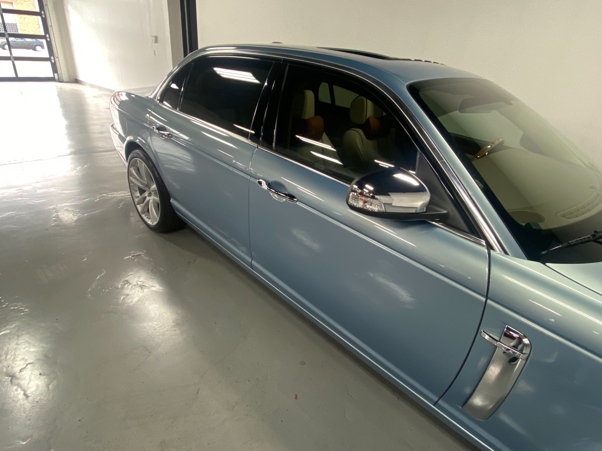 Used 2008 Frost Blue Jaguar XJ-Series VANDEN PLAS Vanden Plas For