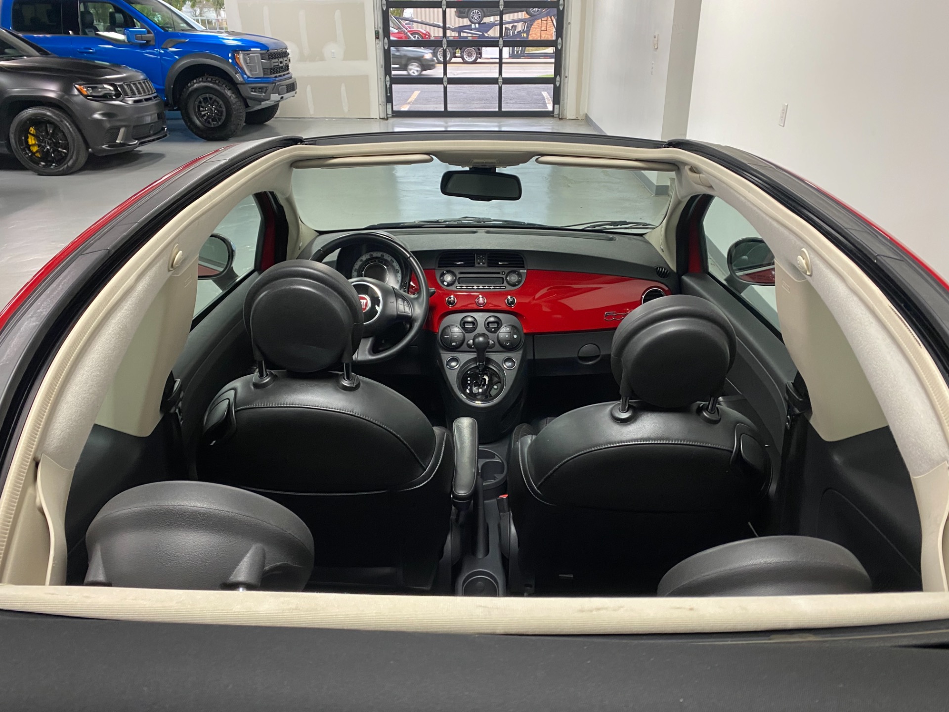Used 2012 Rosso FIAT 500c lounge convertible Lounge For Sale (Sold ...