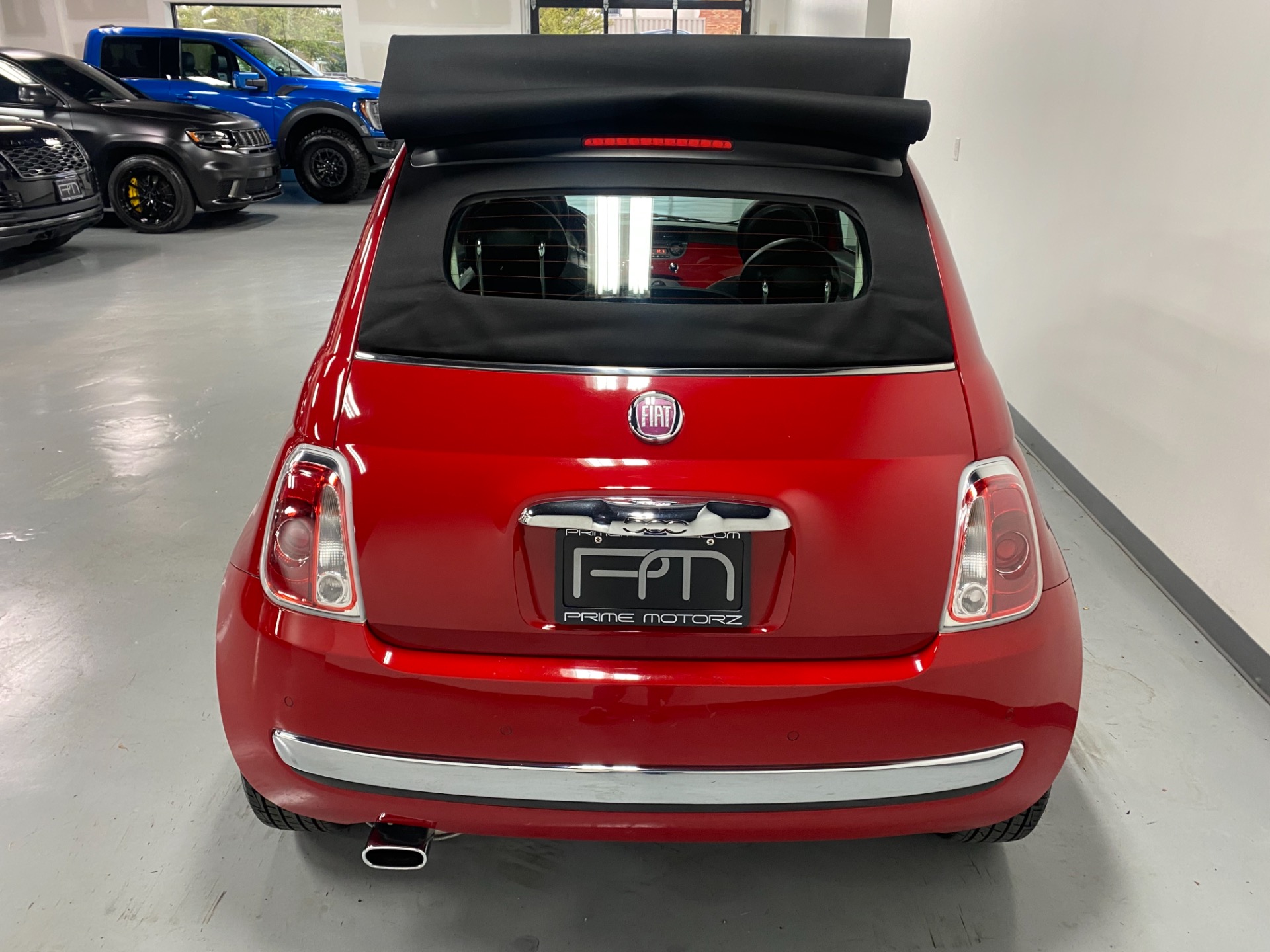 Used 2012 Rosso FIAT 500c lounge convertible Lounge For Sale (Sold ...